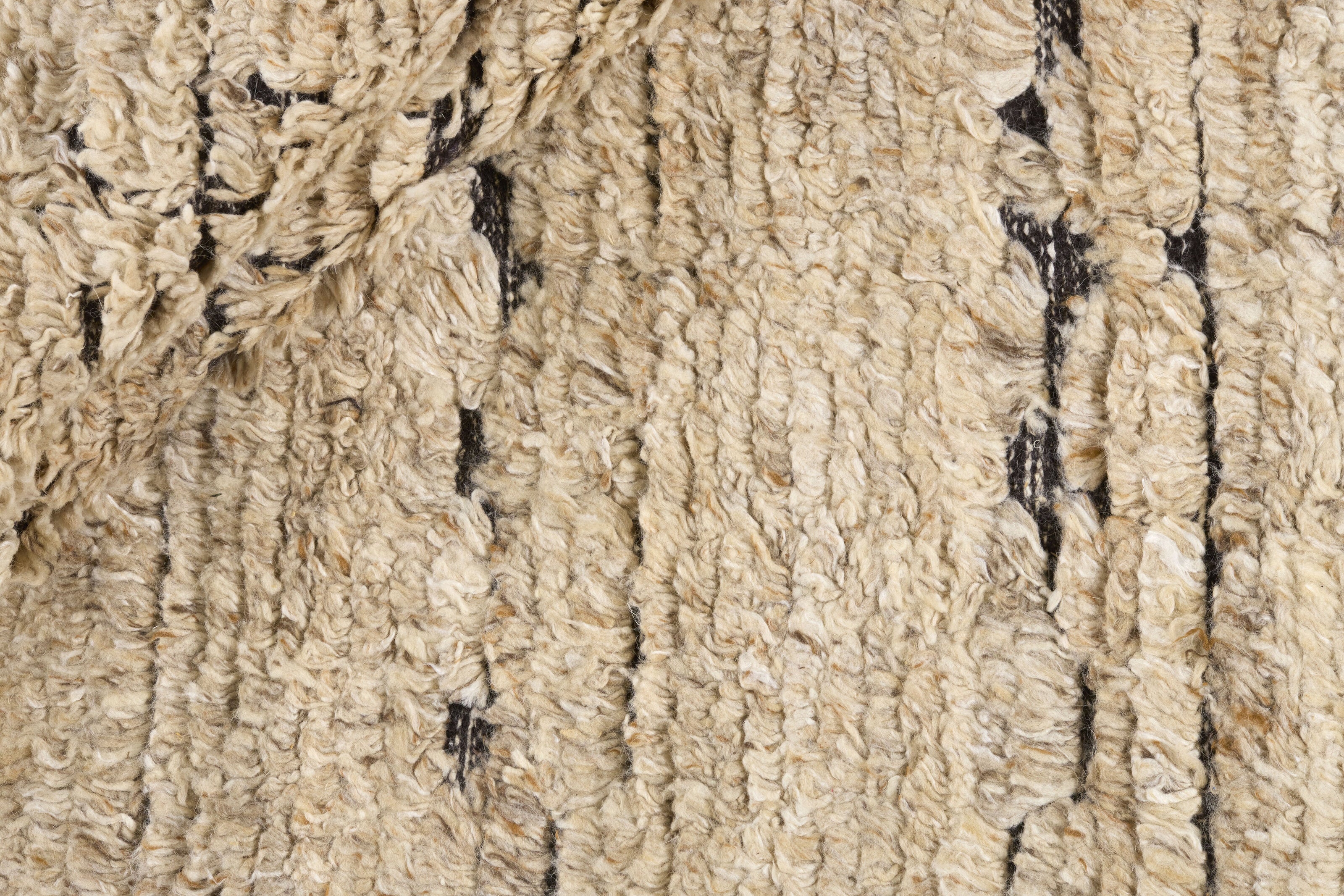Minimal beige luxury Moroccan style runner