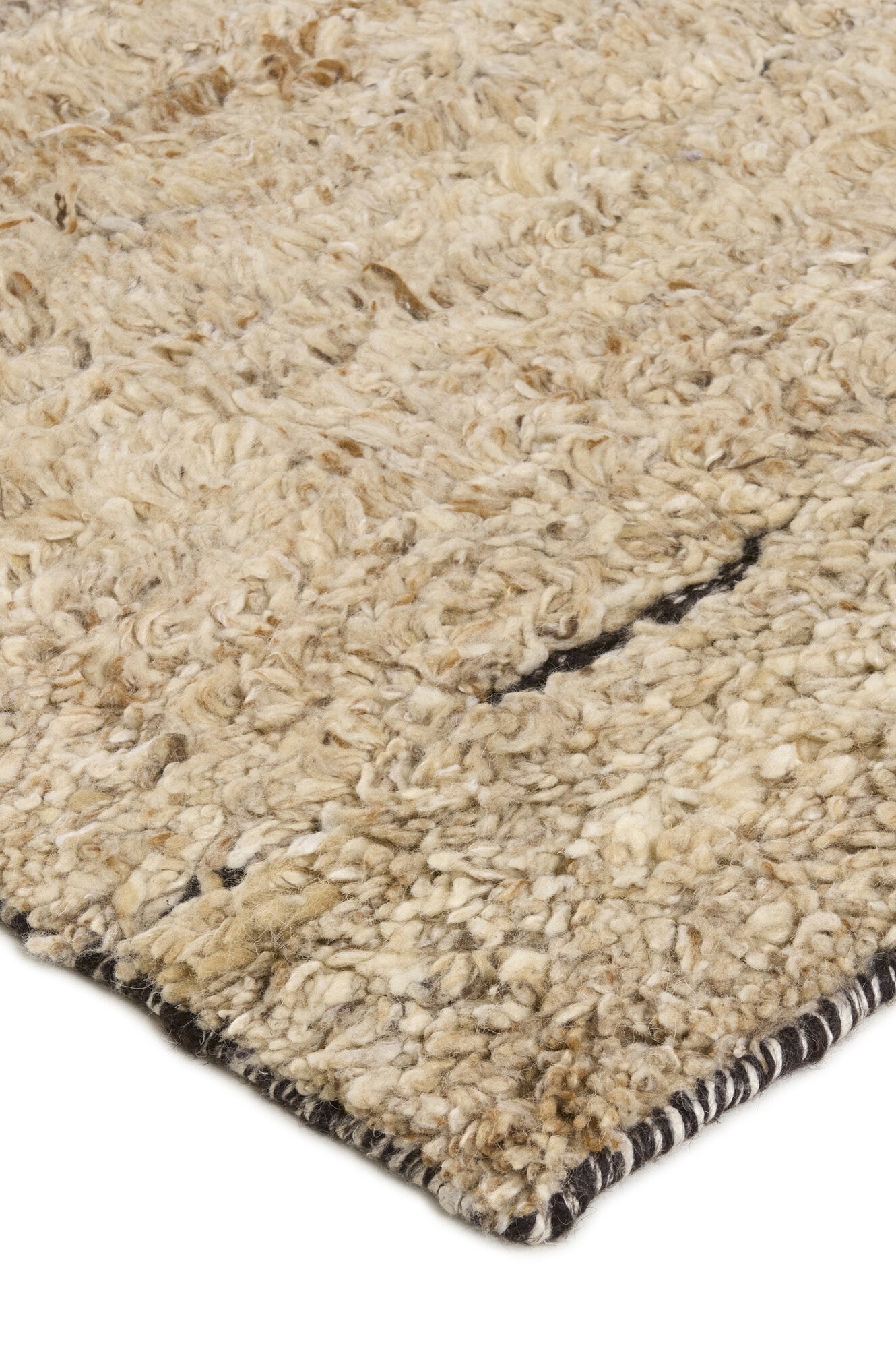 Minimal beige luxury Moroccan style runner