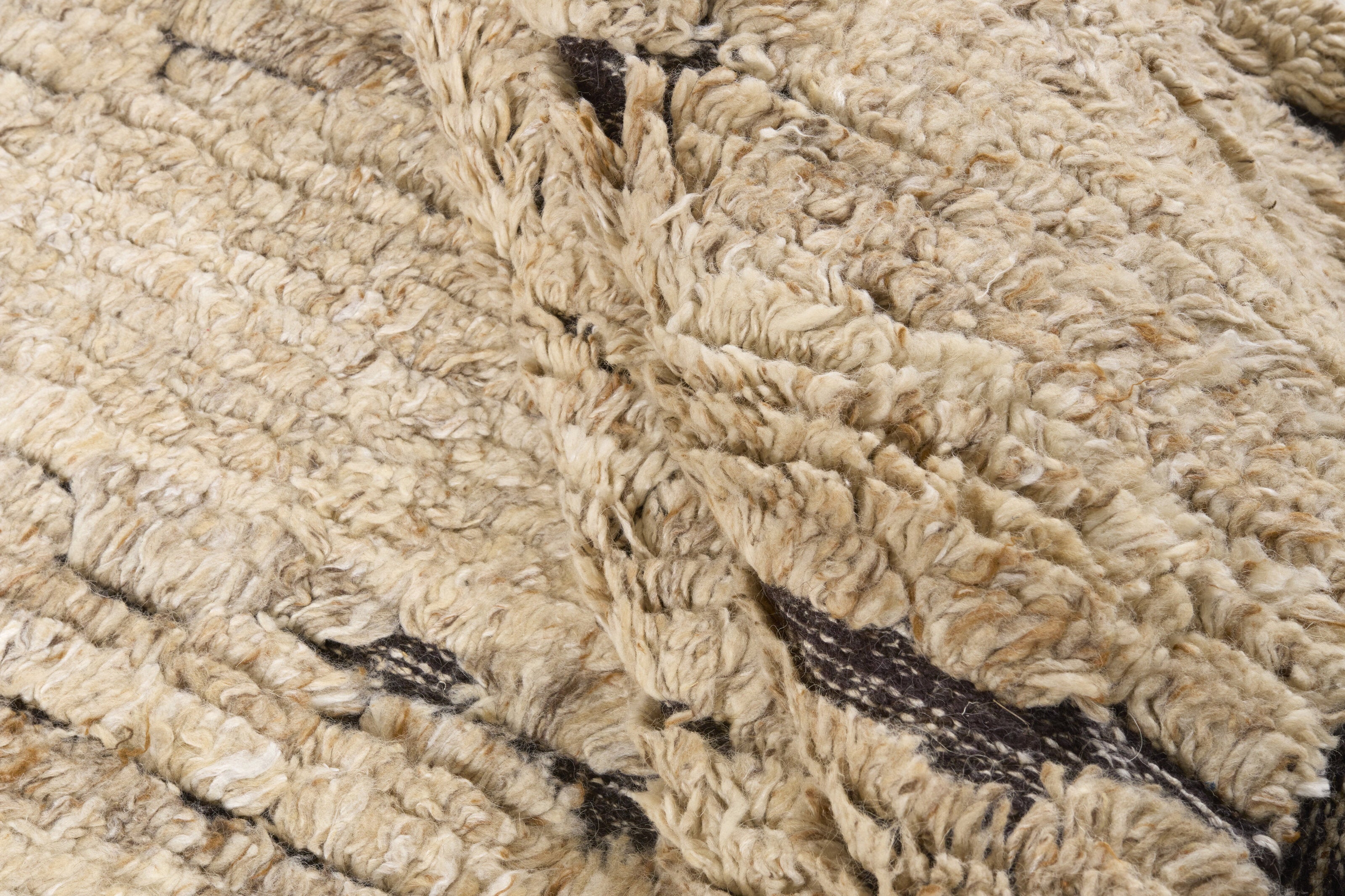 Minimal beige luxury Moroccan style runner