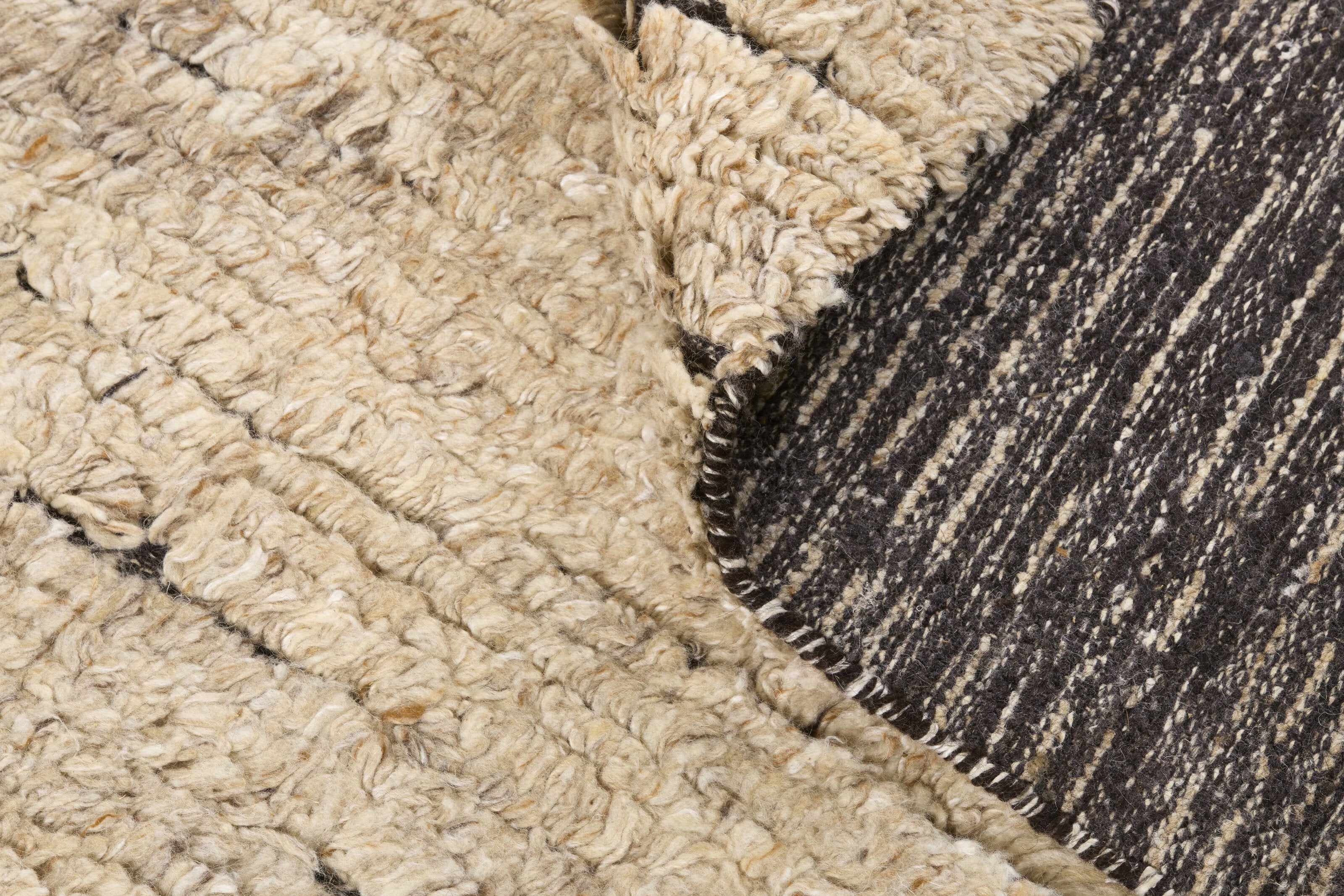 Minimal beige luxury Moroccan style runner