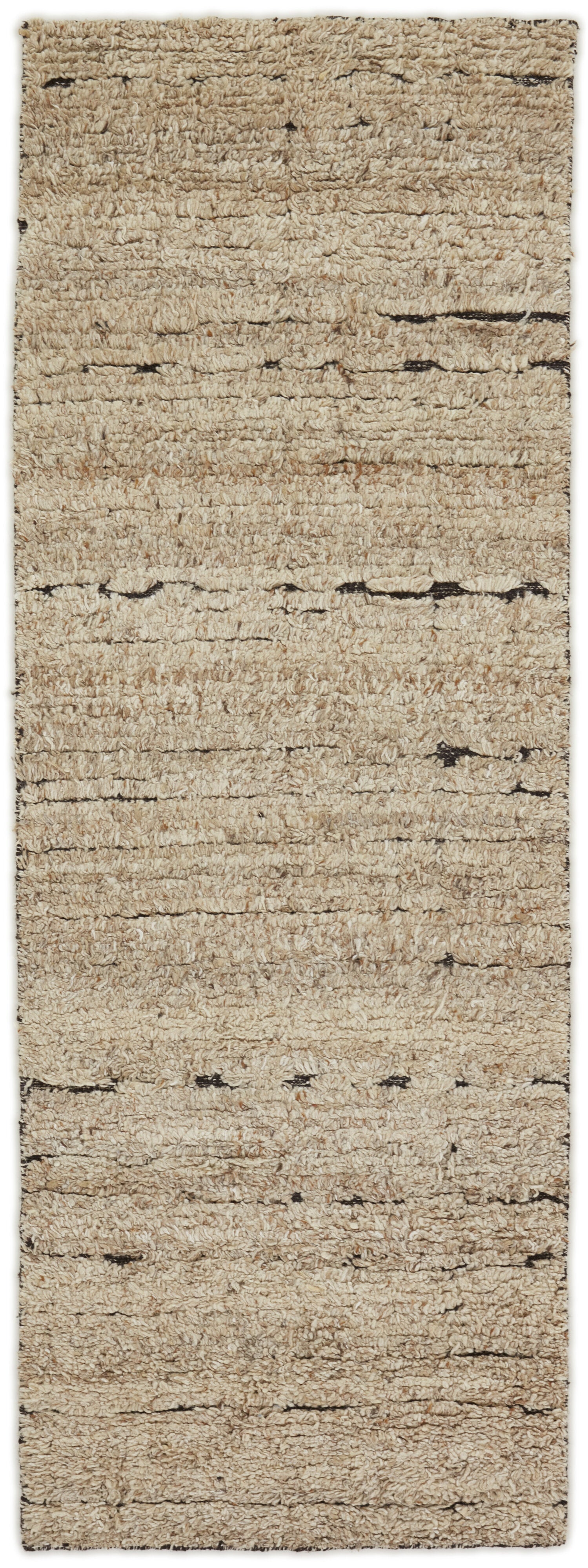 Minimal beige luxury Moroccan style runner