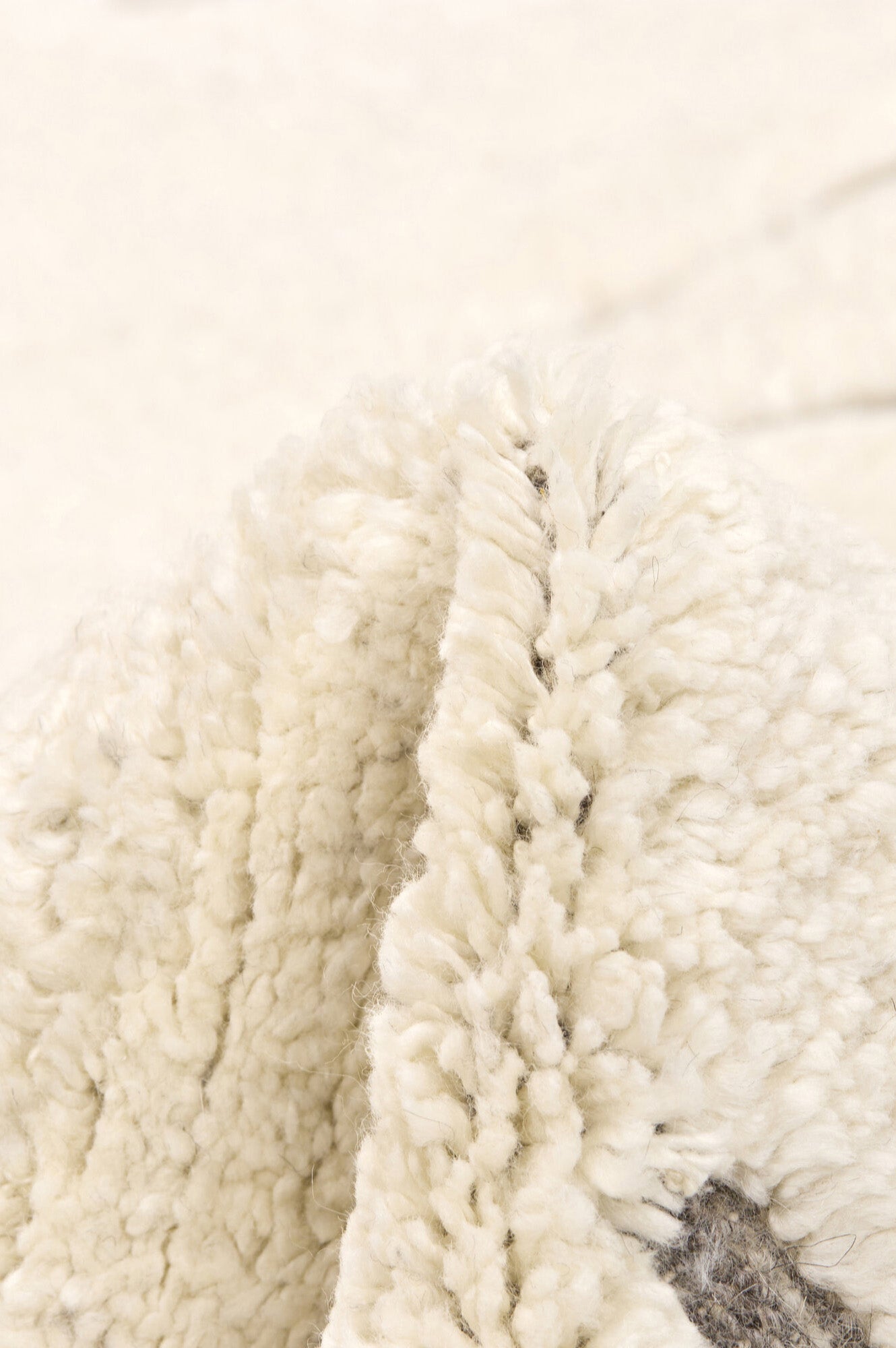 Minimal cream luxury Moroccan style runner