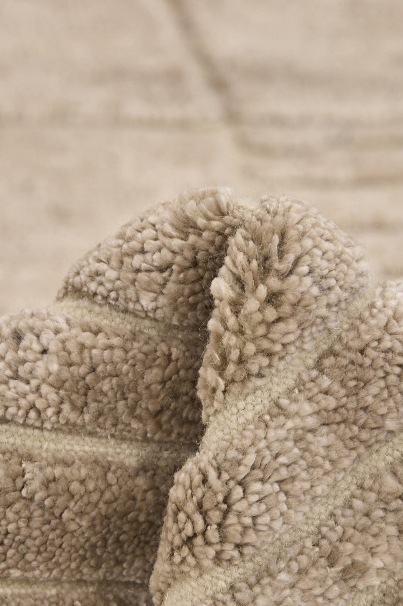 Minimal beige luxury Moroccan style runner