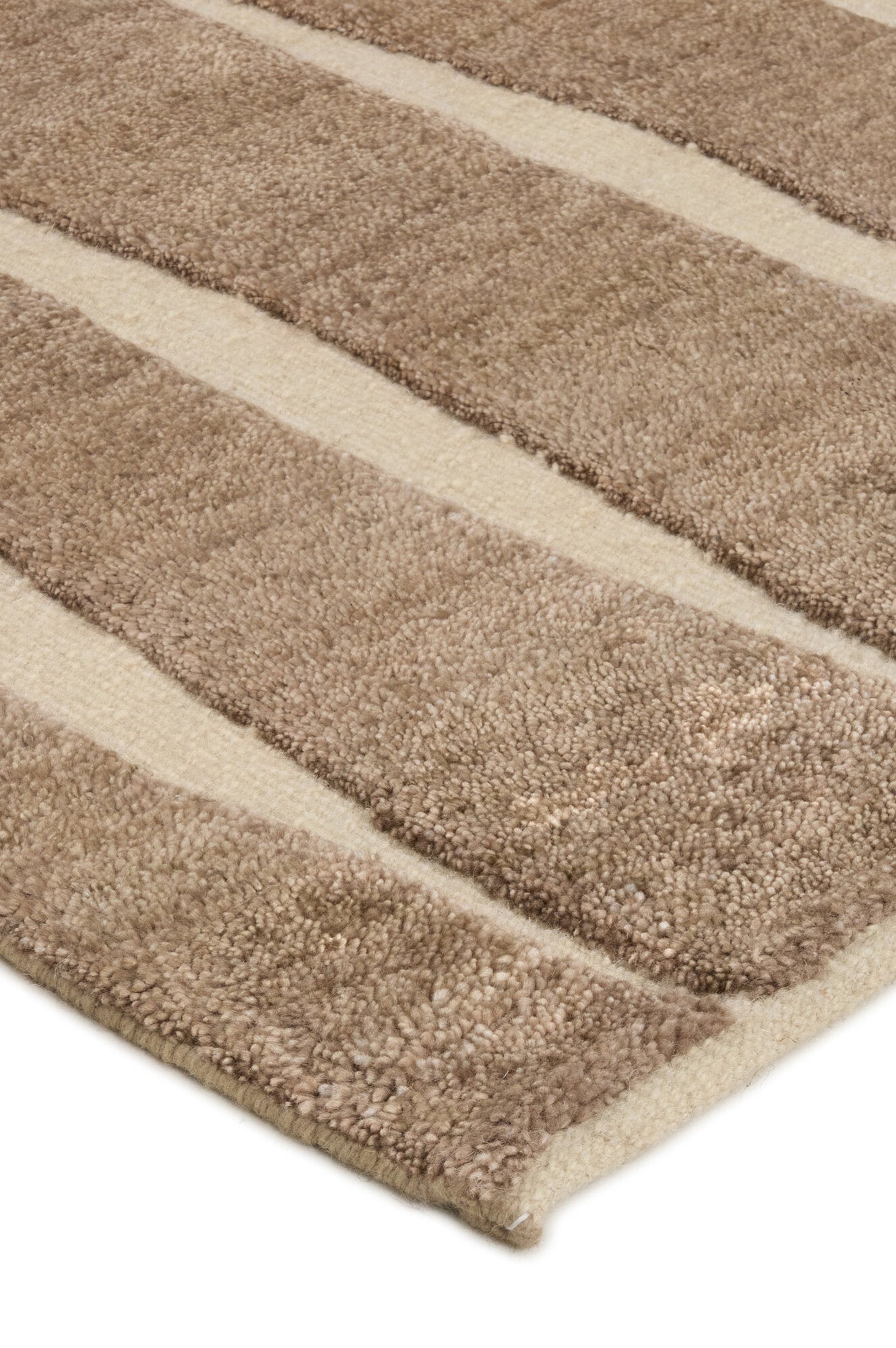 Minimal brown luxury Moroccan style rug