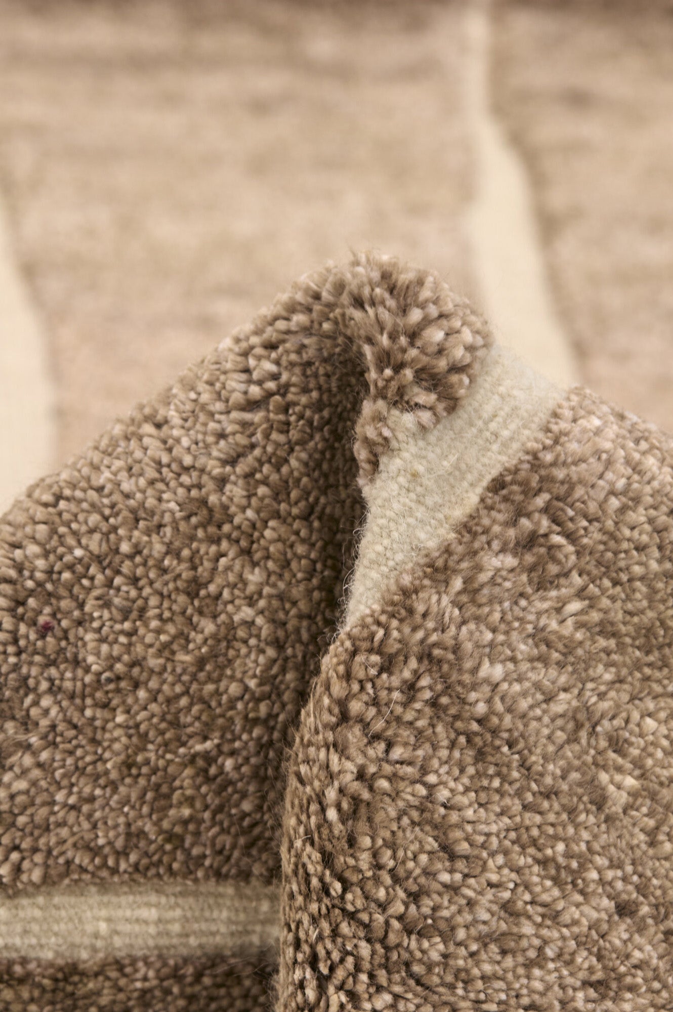 Minimal brown luxury Moroccan style runner