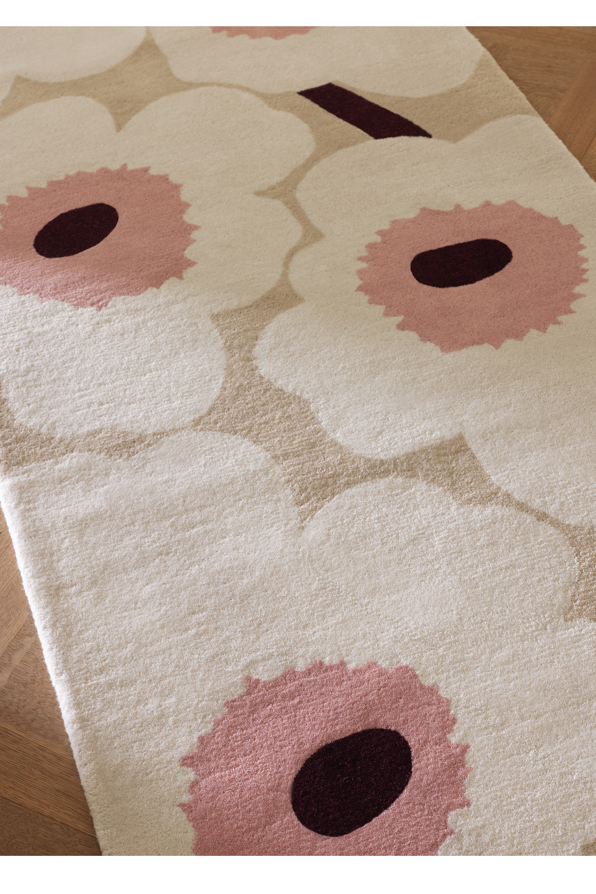 Marimekko Unikko Beige/Pink 132402 Runner