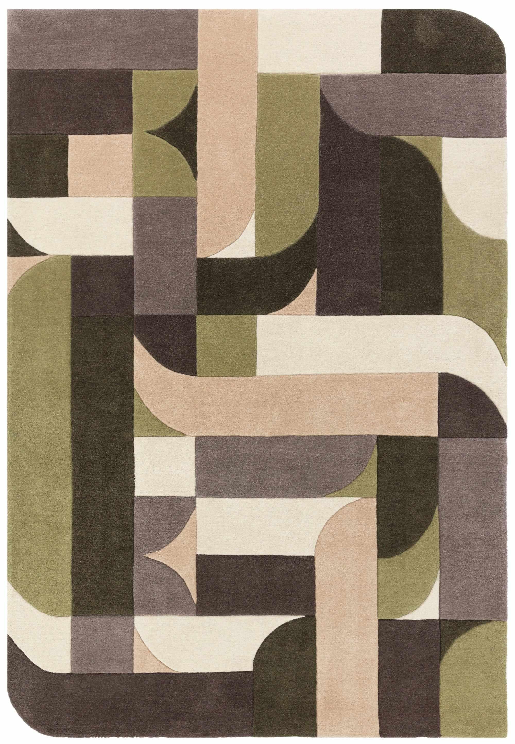 Matrix 90 Klotski Sage Rug