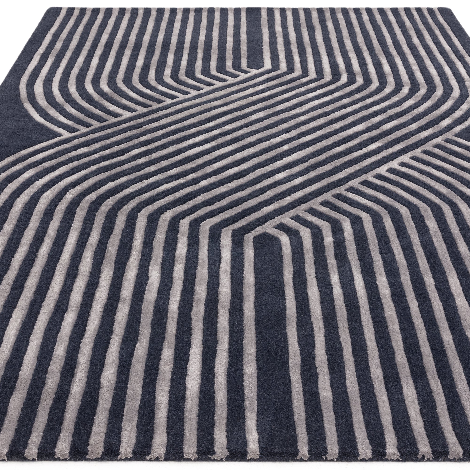 Matrix Solstice Navy Rug