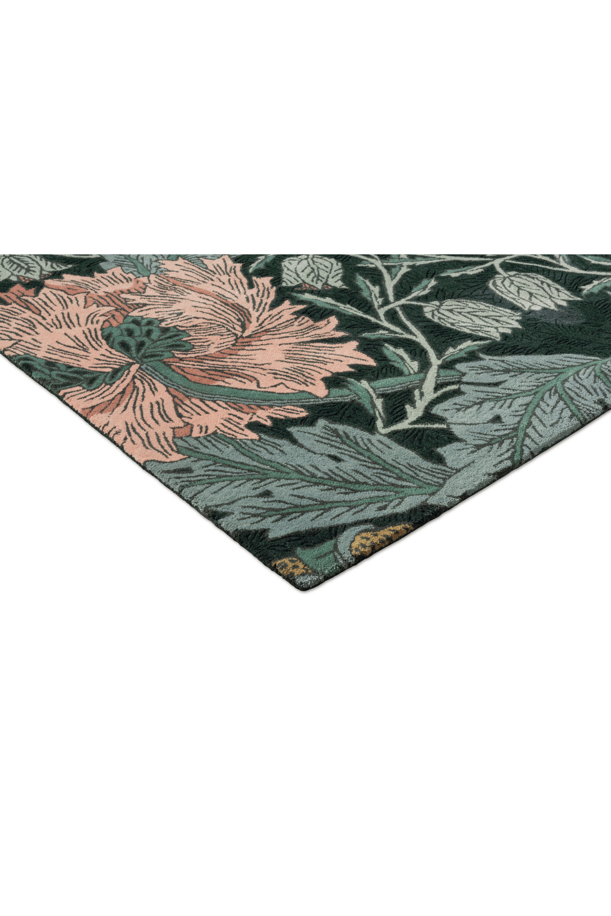 Morris & Co Honeysuckle & Tulip Teal 130407