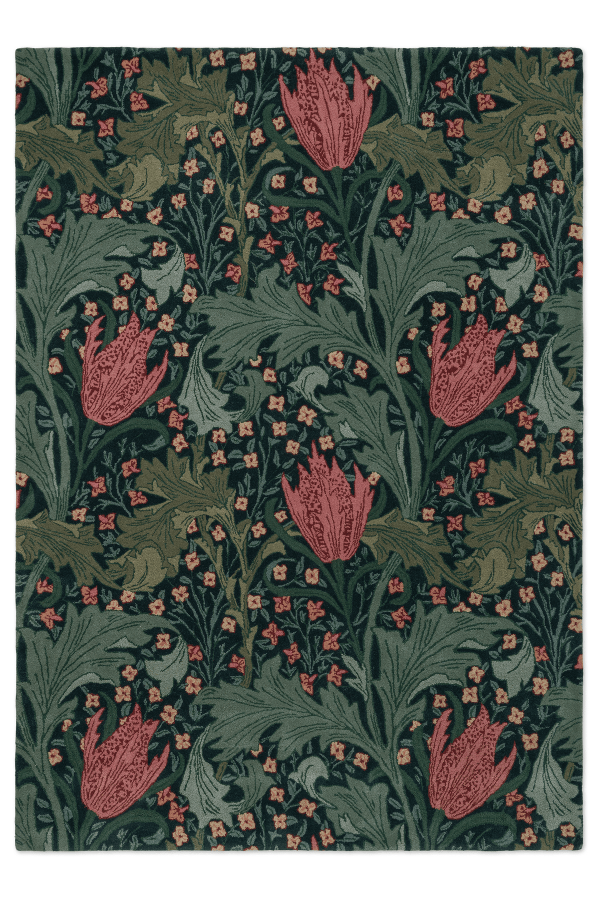 Morris & Co Lent Lily Indigo/Madder 130908