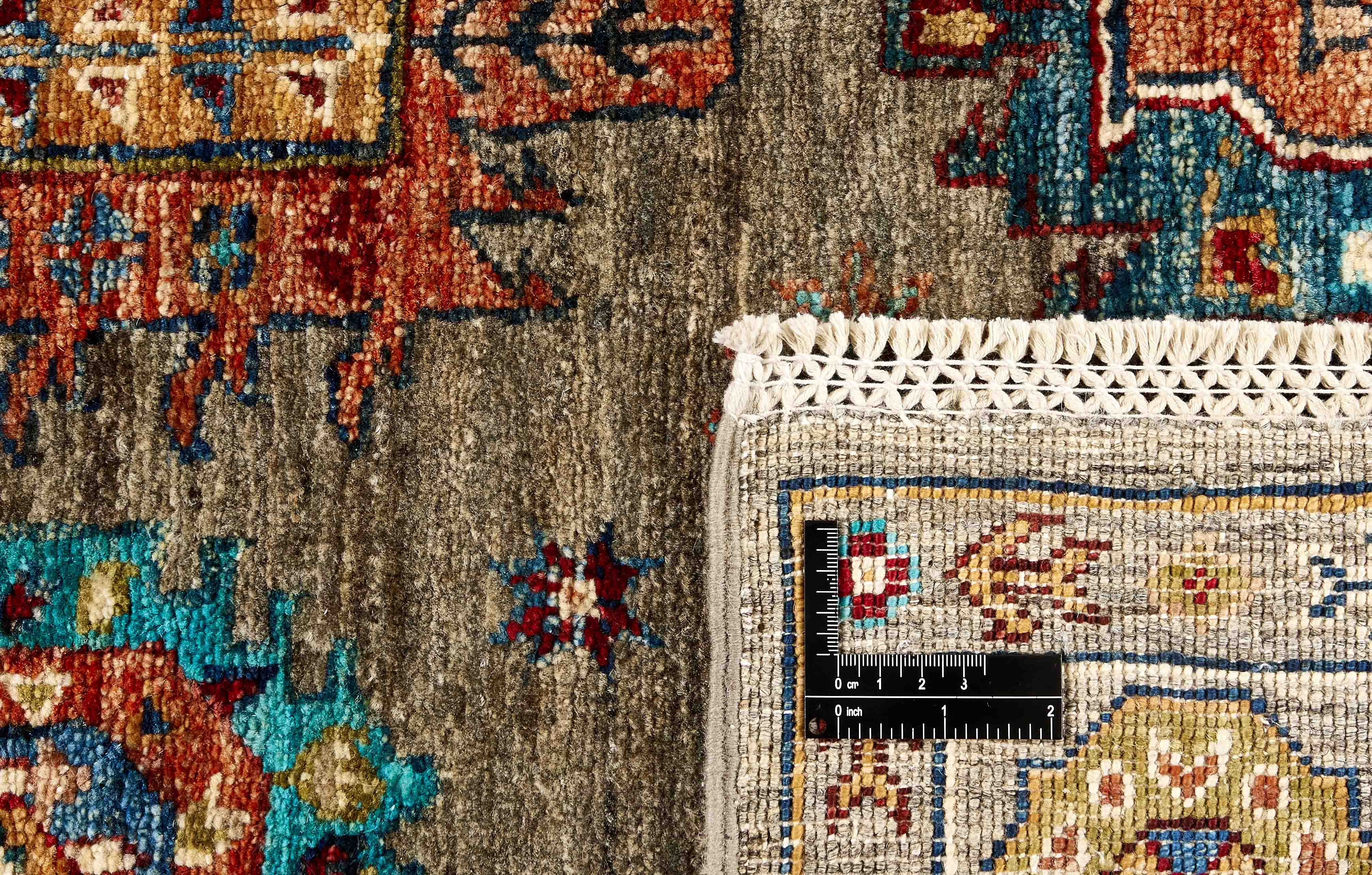 Traditional multicolour luxury Ziegler Fine Ariana Style rug