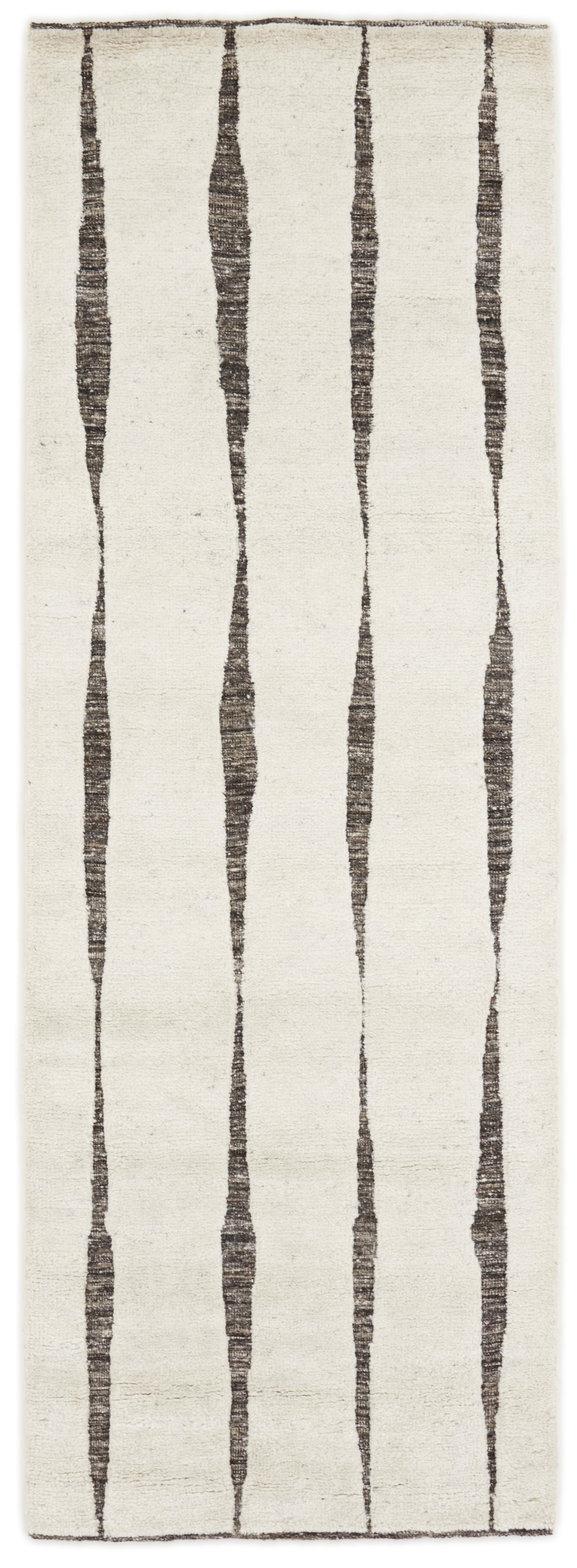 Minimal cream luxury Moroccan style runner