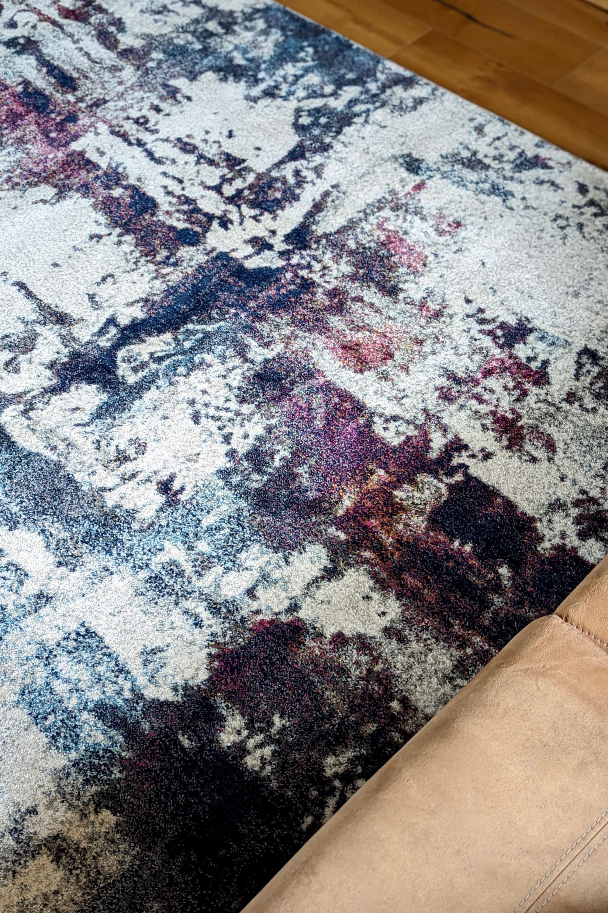 multicolour abstract rug