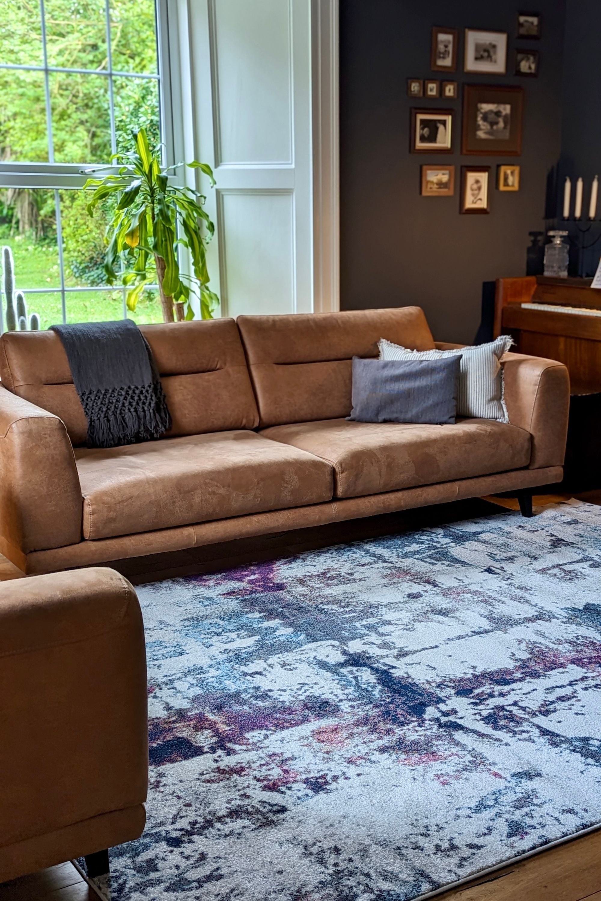 multicolour abstract rug