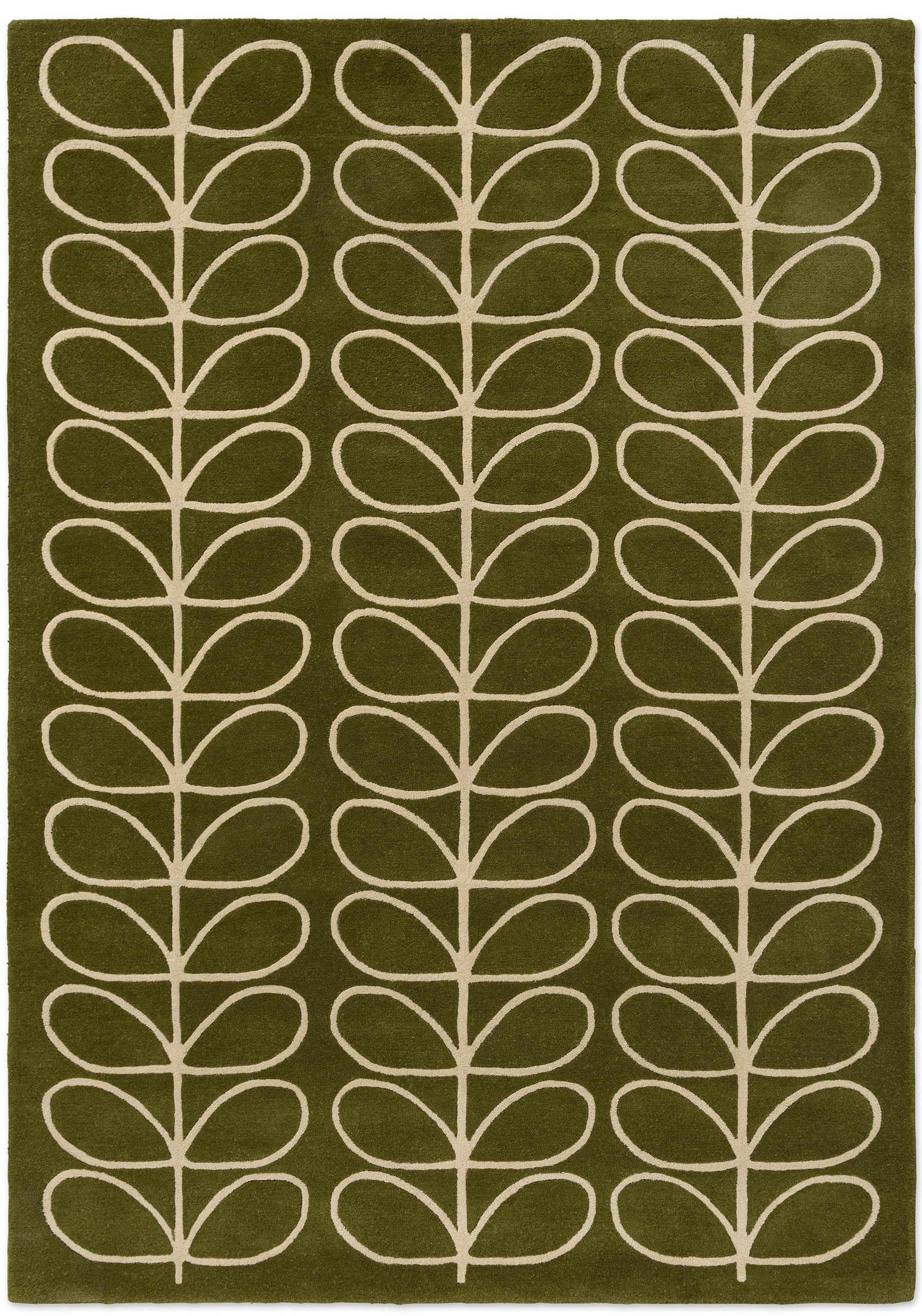 Orla Kiely Linear Stem Olive 60501