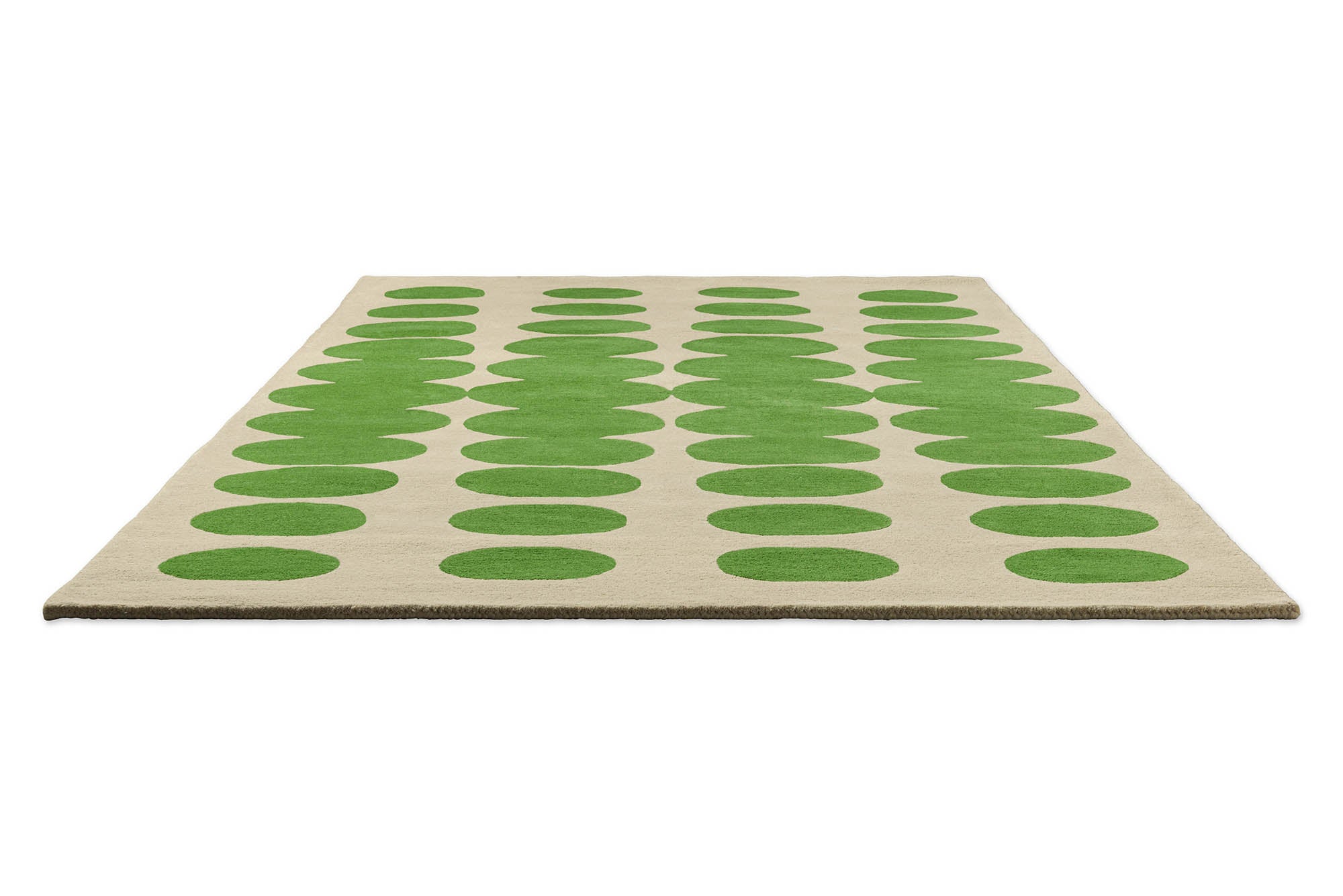 Orla Kiely Optical Oval Green/Cream 57707