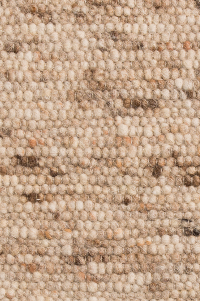 Beige luxury plain handwoven rug