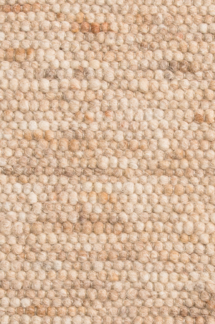 Beige luxury plain handwoven rug