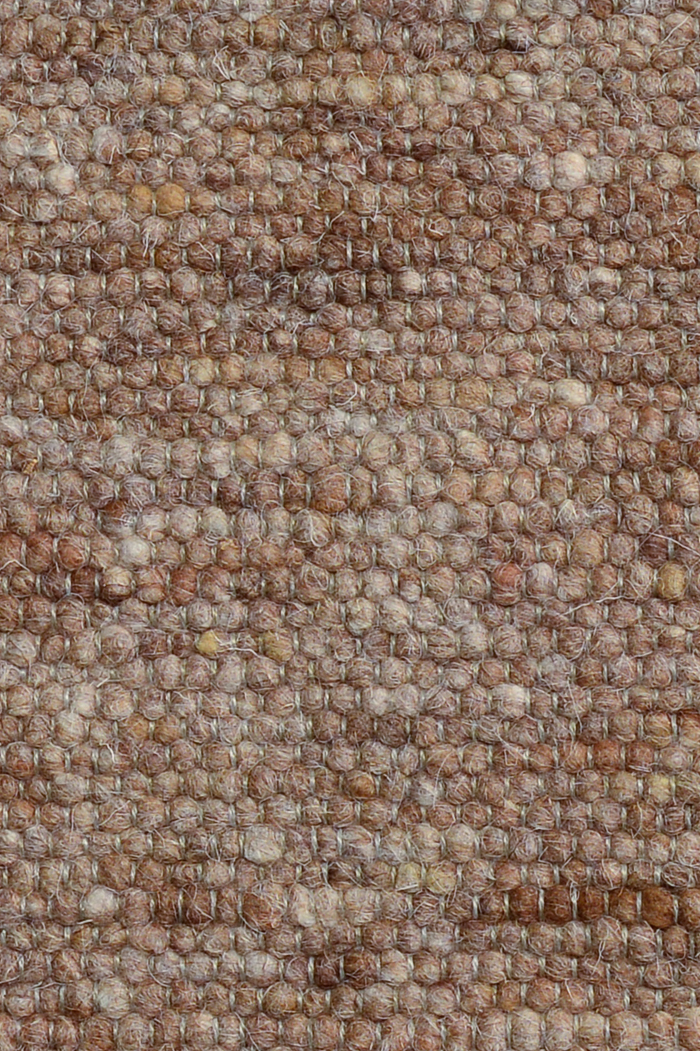Brown luxury plain handwoven rug