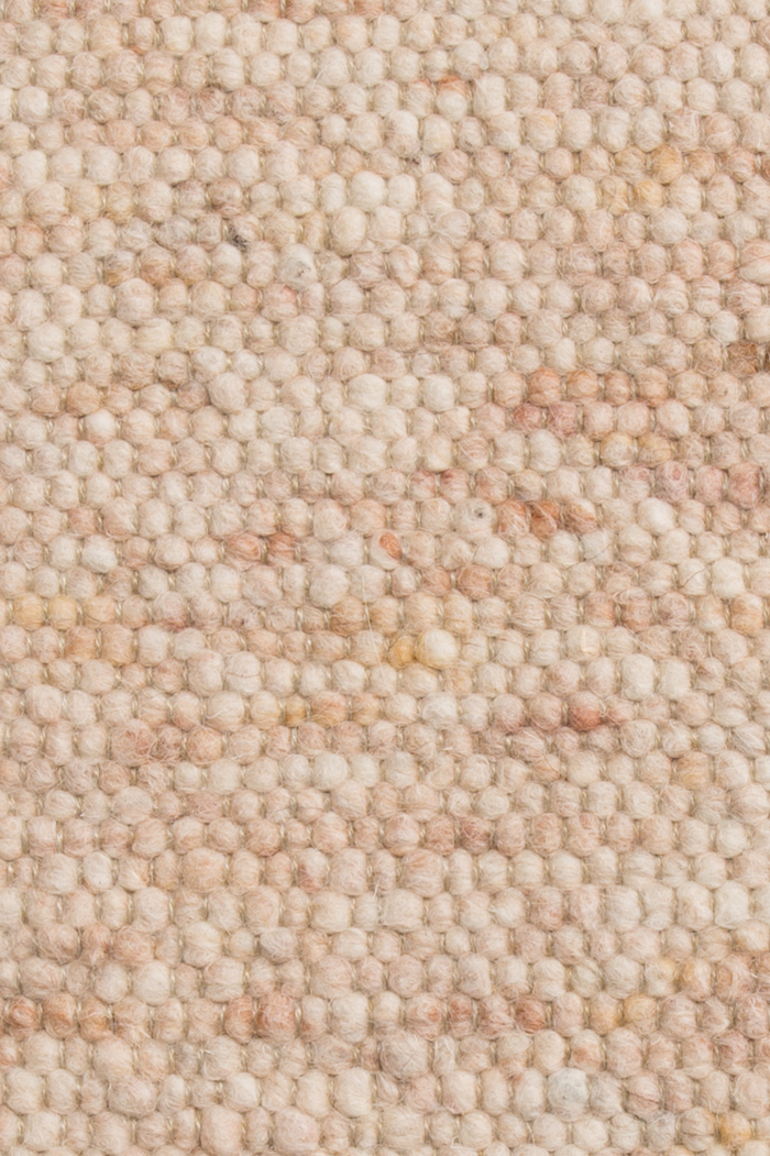 Cream luxury plain handwoven rug