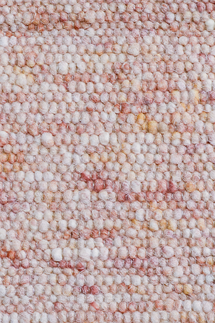 Pink luxury plain handwoven rug