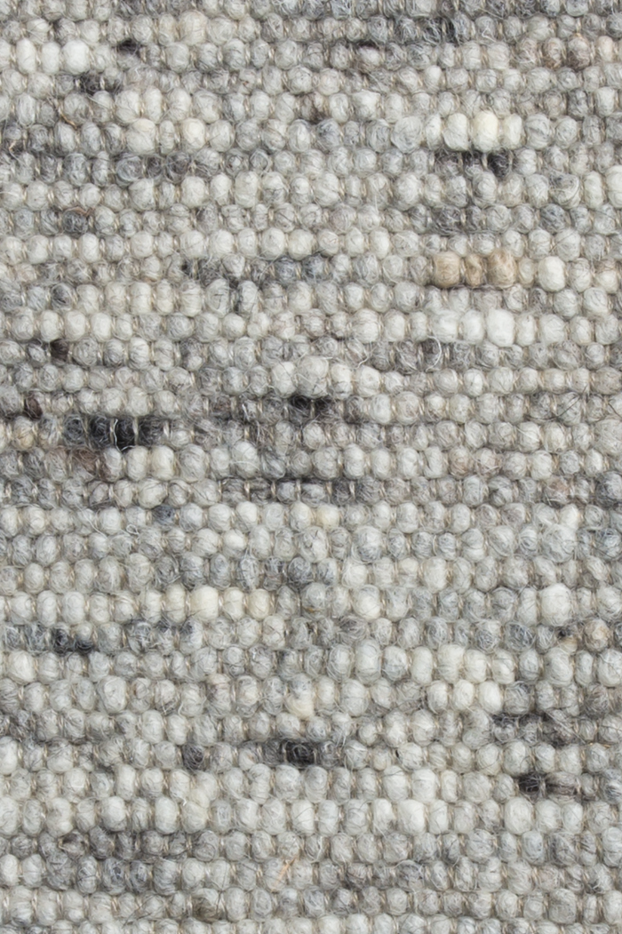 Grey luxury plain handwoven rug