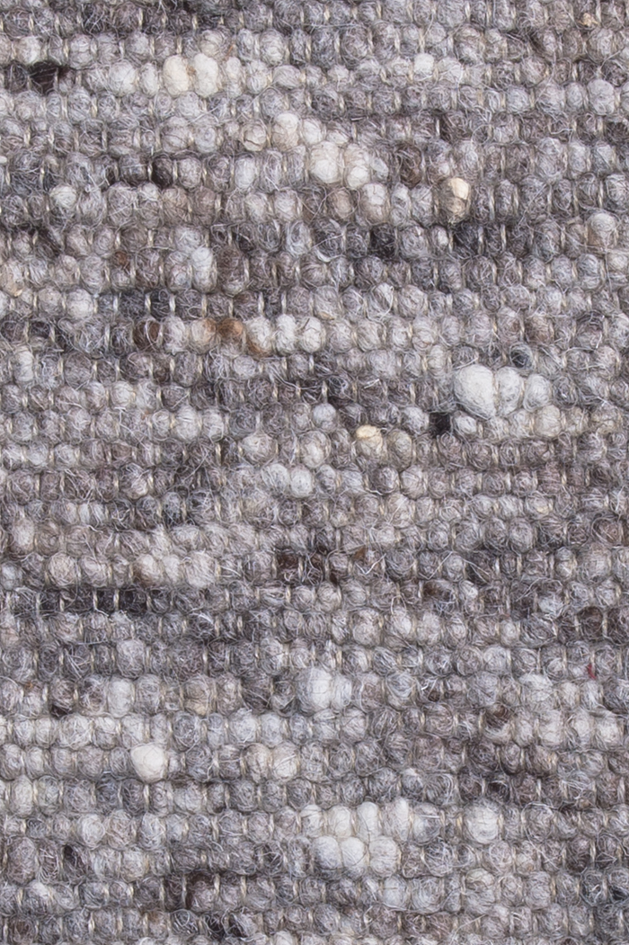 Grey luxury plain handwoven rug