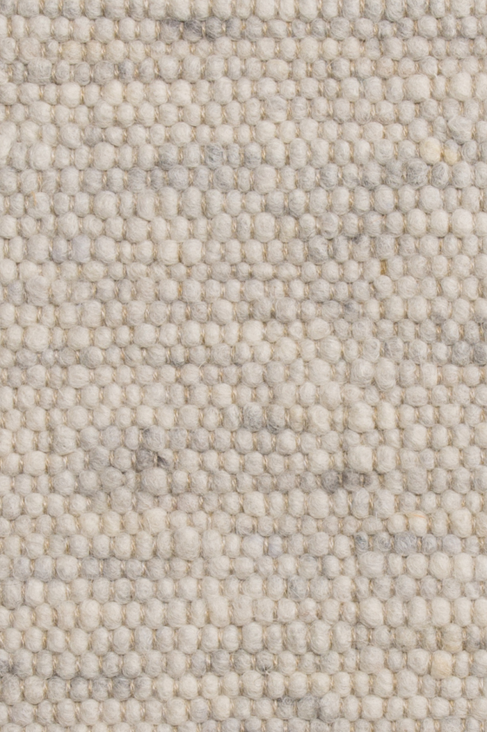 Silver luxury plain handwoven rug