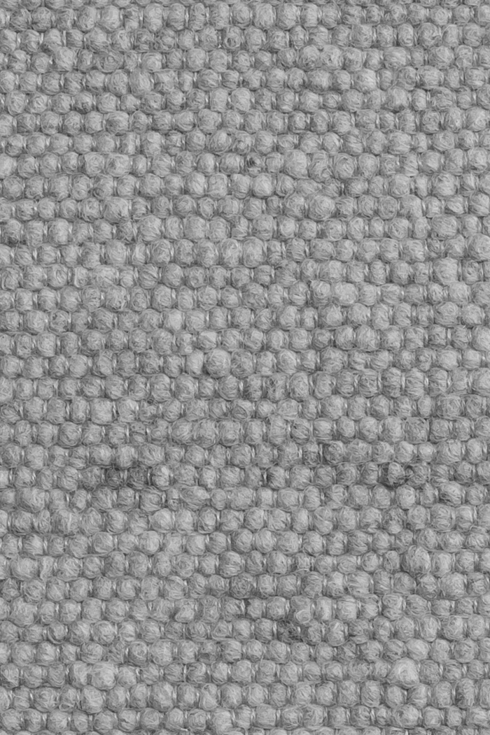 Grey luxury plain handwoven rug