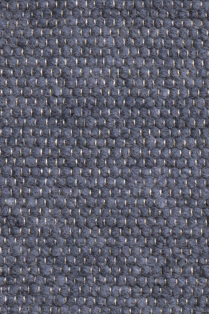 Blue luxury plain handwoven rug