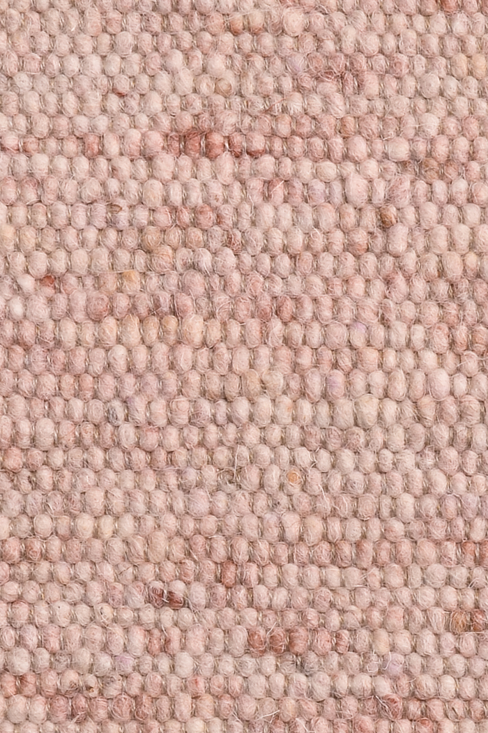 Pink luxury plain handwoven rug