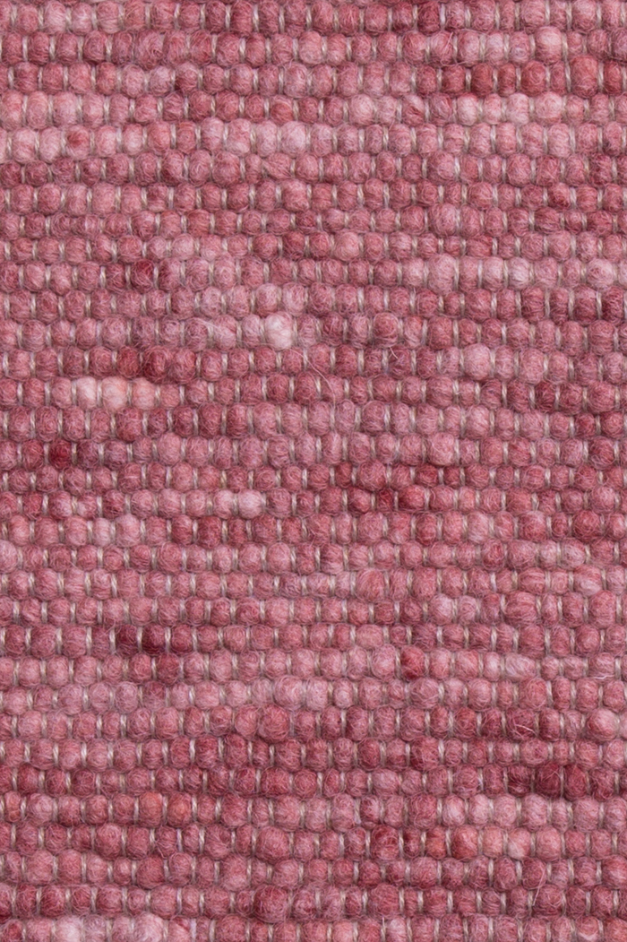 Pink luxury plain handwoven rug