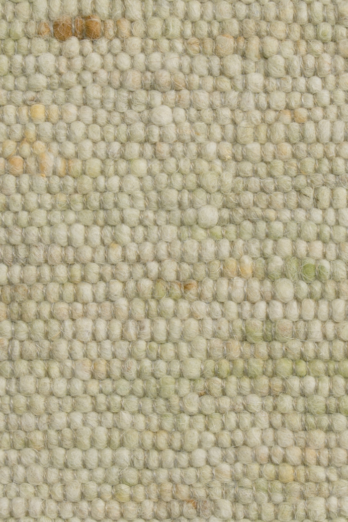 Green luxury plain handwoven rug