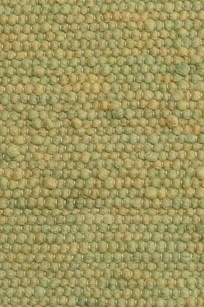 Green luxury plain handwoven rug