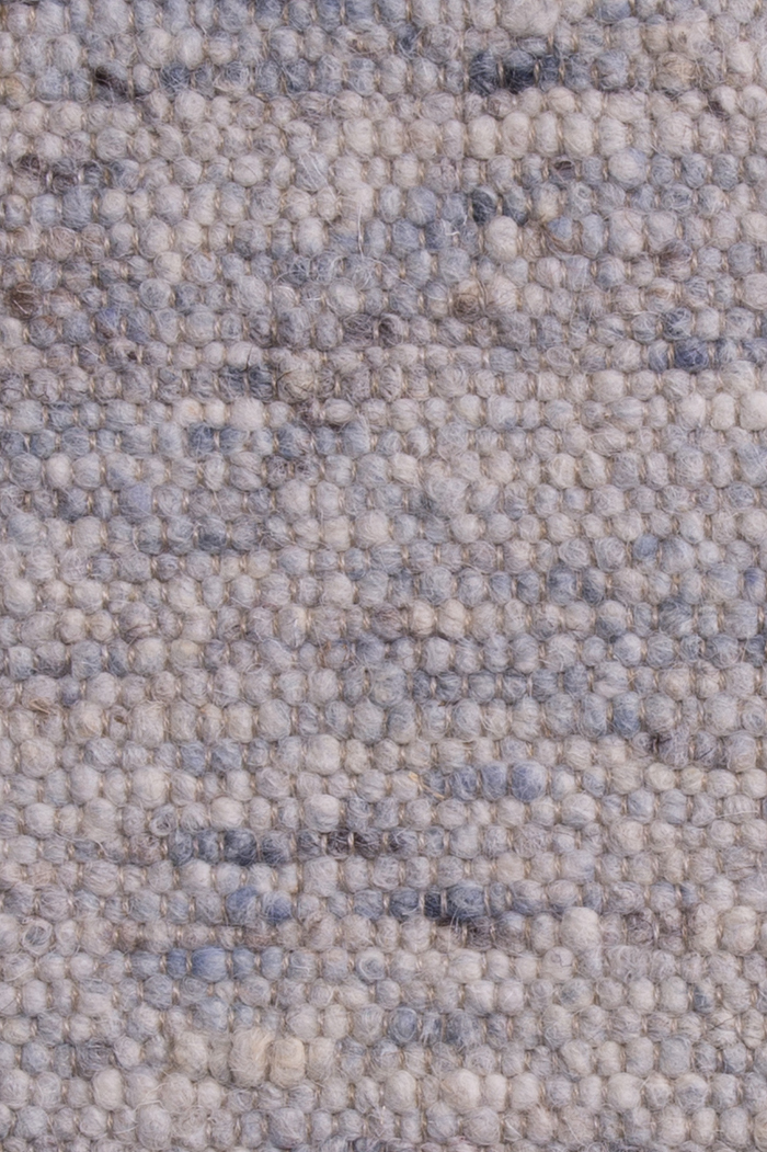 Blue luxury plain handwoven rug