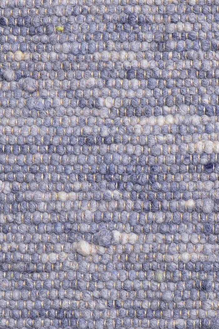 Blue luxury plain handwoven rug