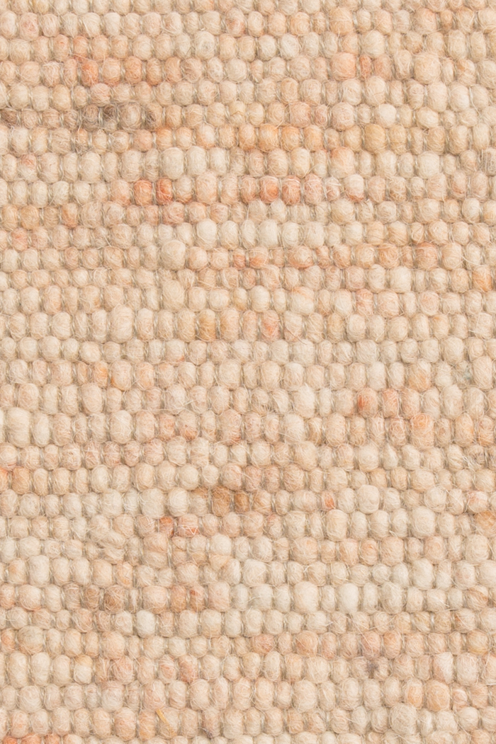 Orange luxury plain handwoven rug