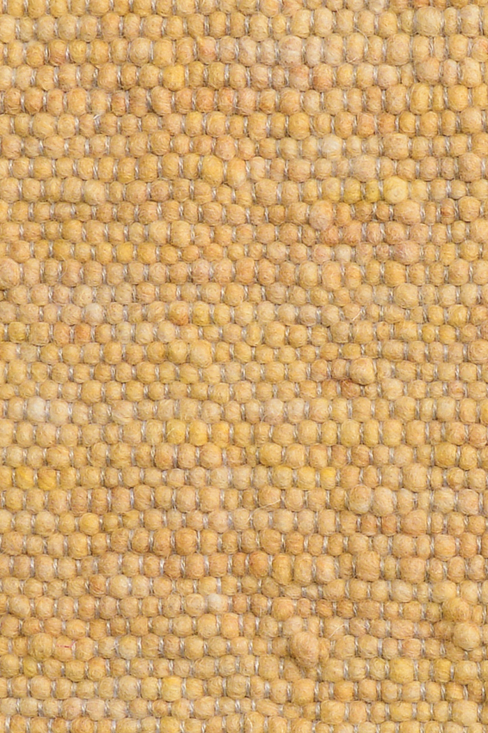 Yellow luxury plain handwoven rug