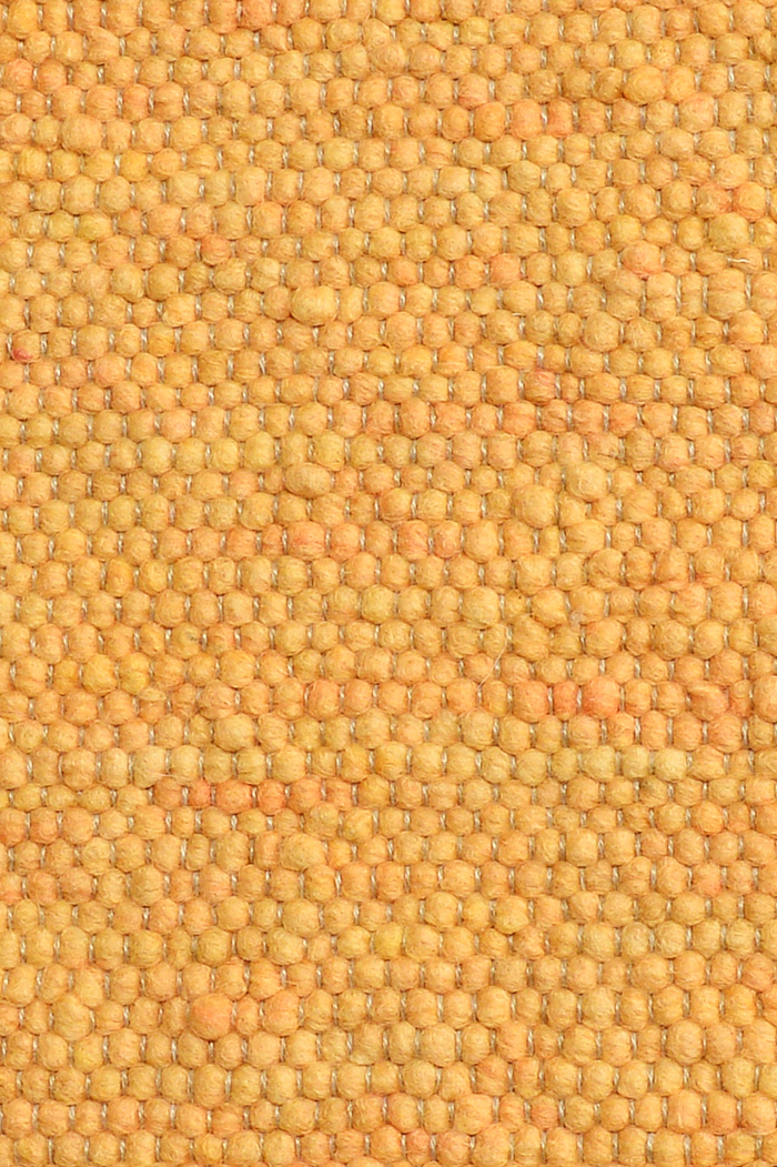 Yellow luxury plain handwoven rug