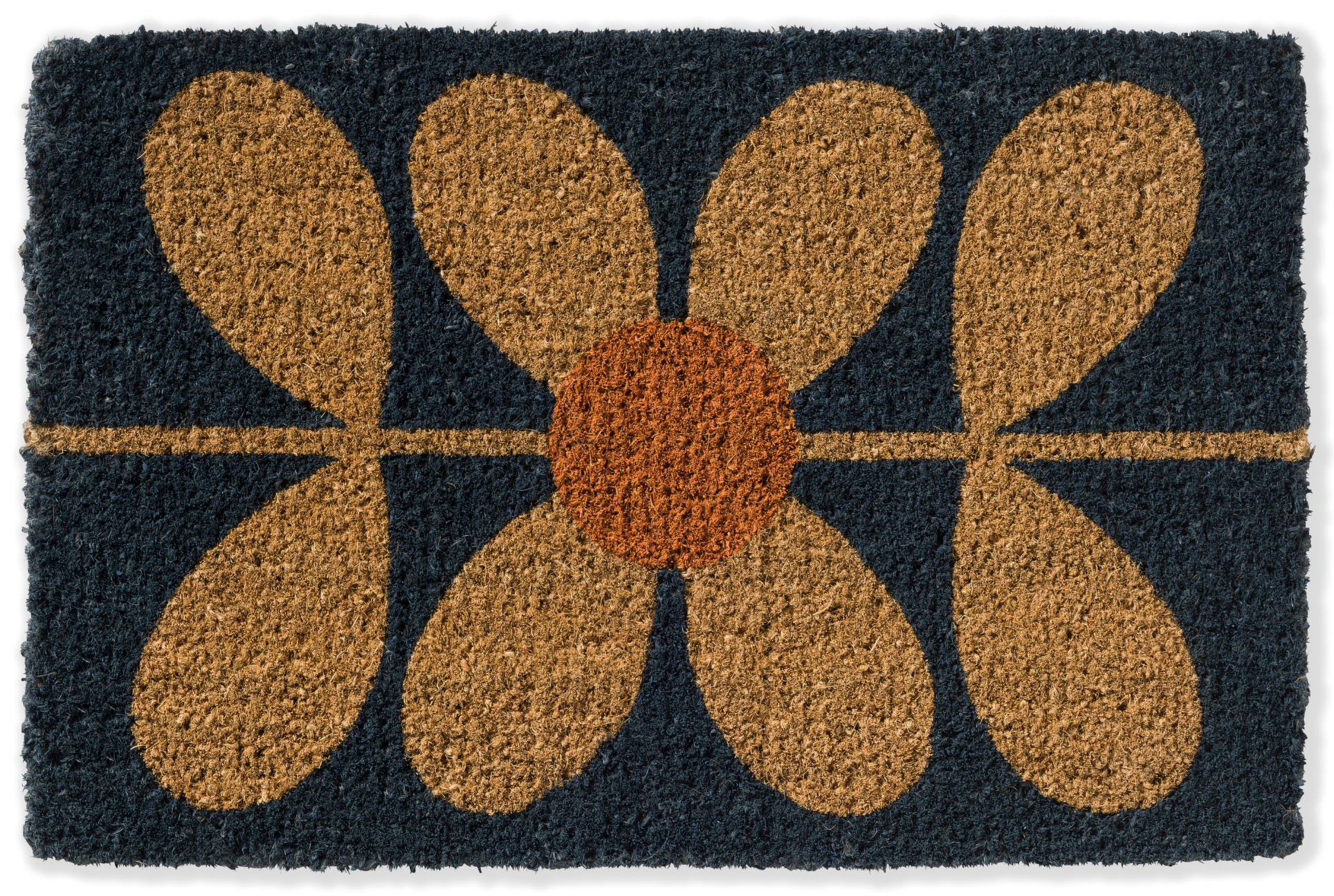 Orla Kiely Sixties Stem Navy Doormat 564008