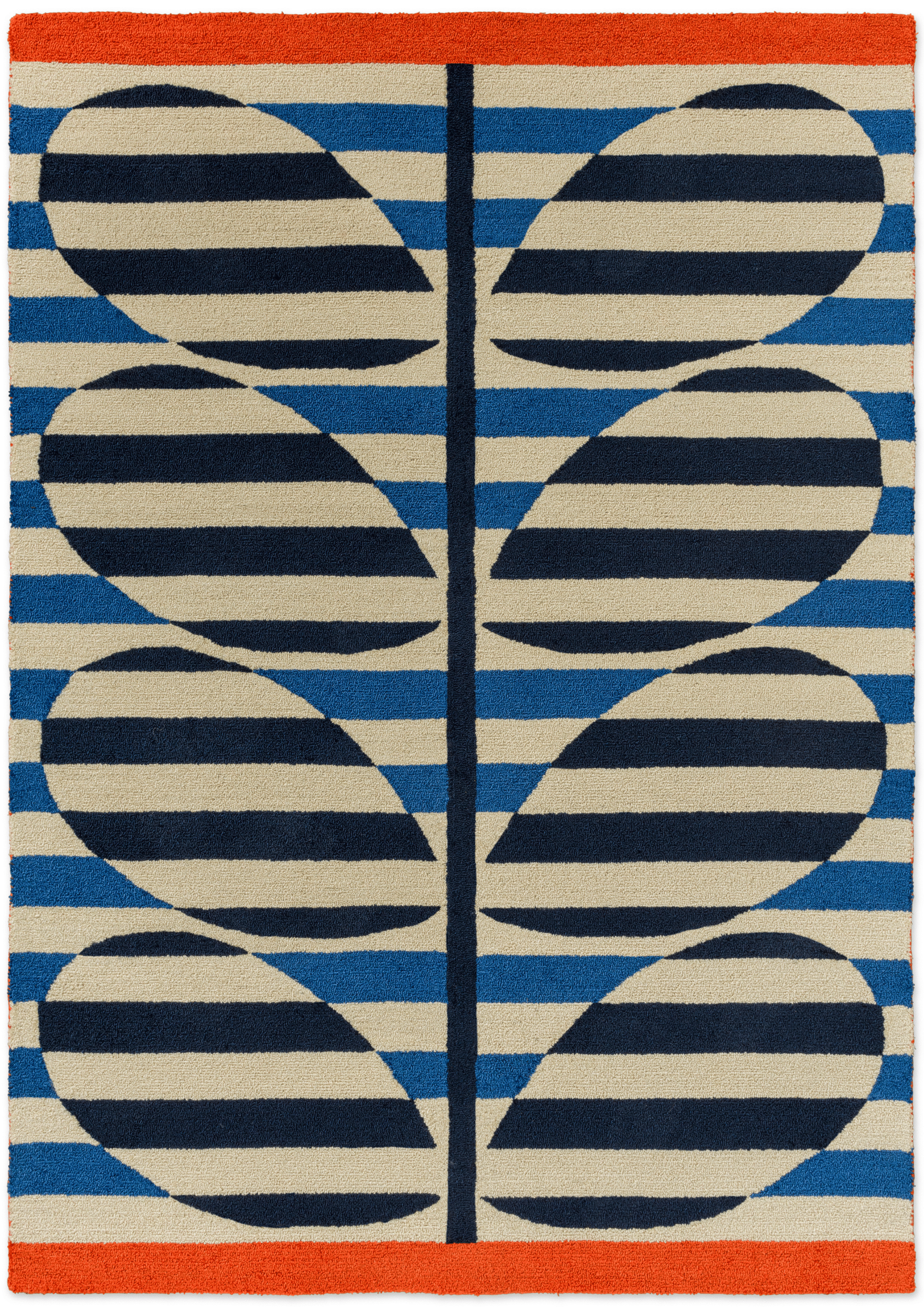 Orla Kiely Stripy Stem Azure Outdoor 464308