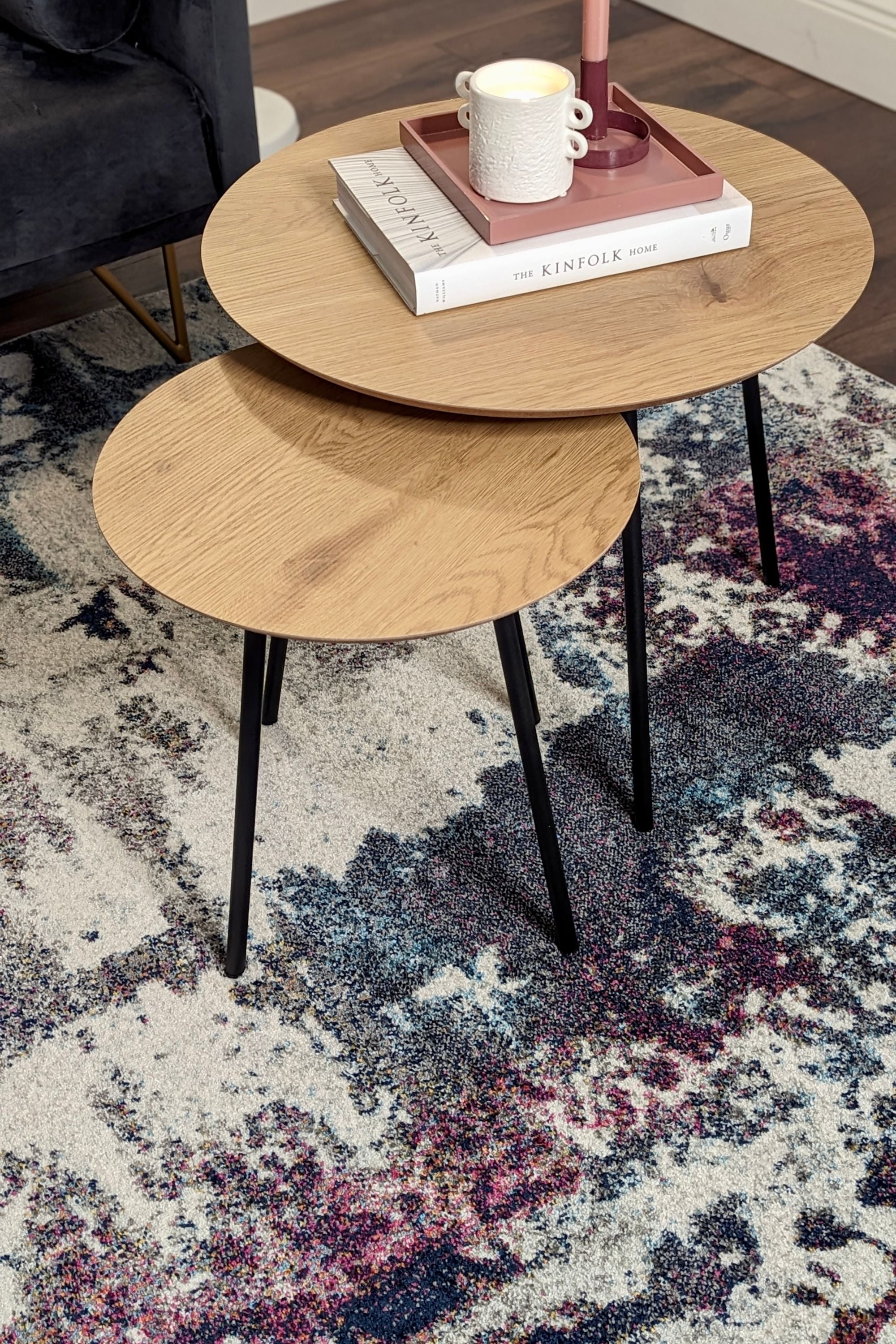 multicolour abstract rug