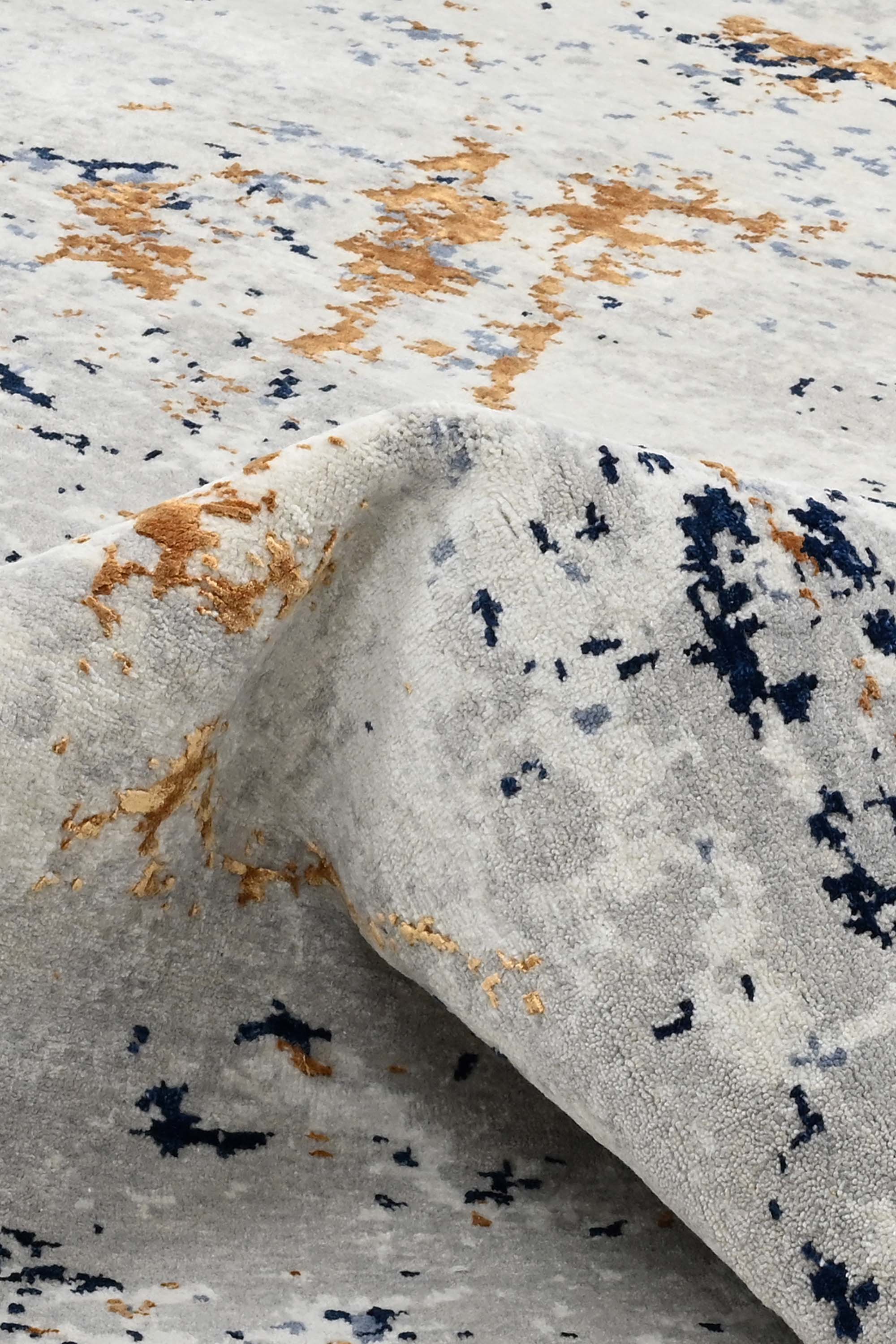 Modern multicolour luxury abstract rug