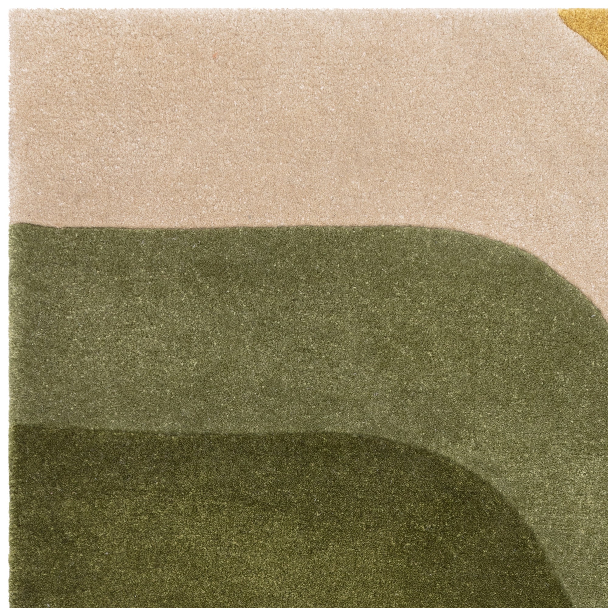 Multicolour retro style rug