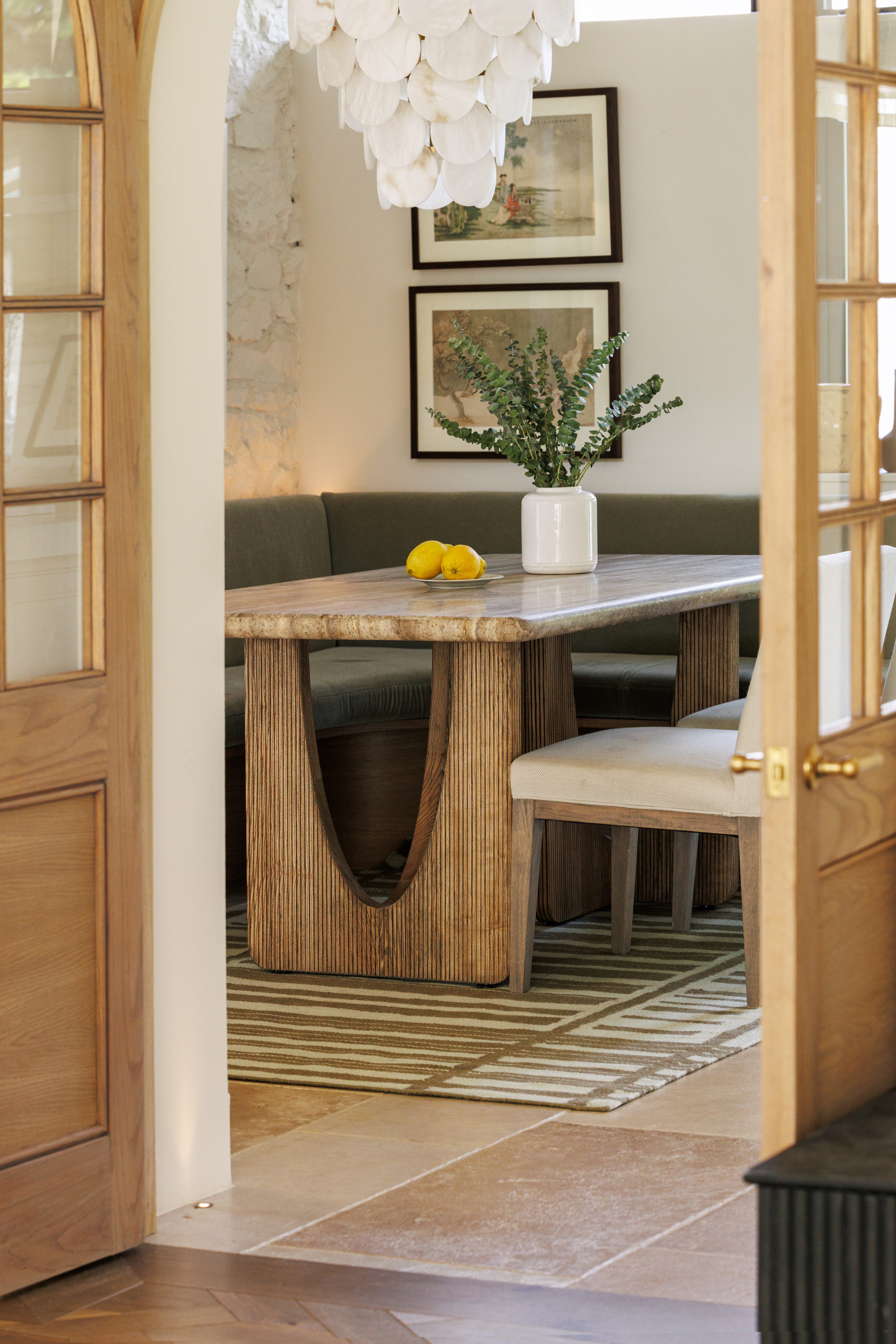 Rugs.ie x Geri Designs Provence Olive Rug