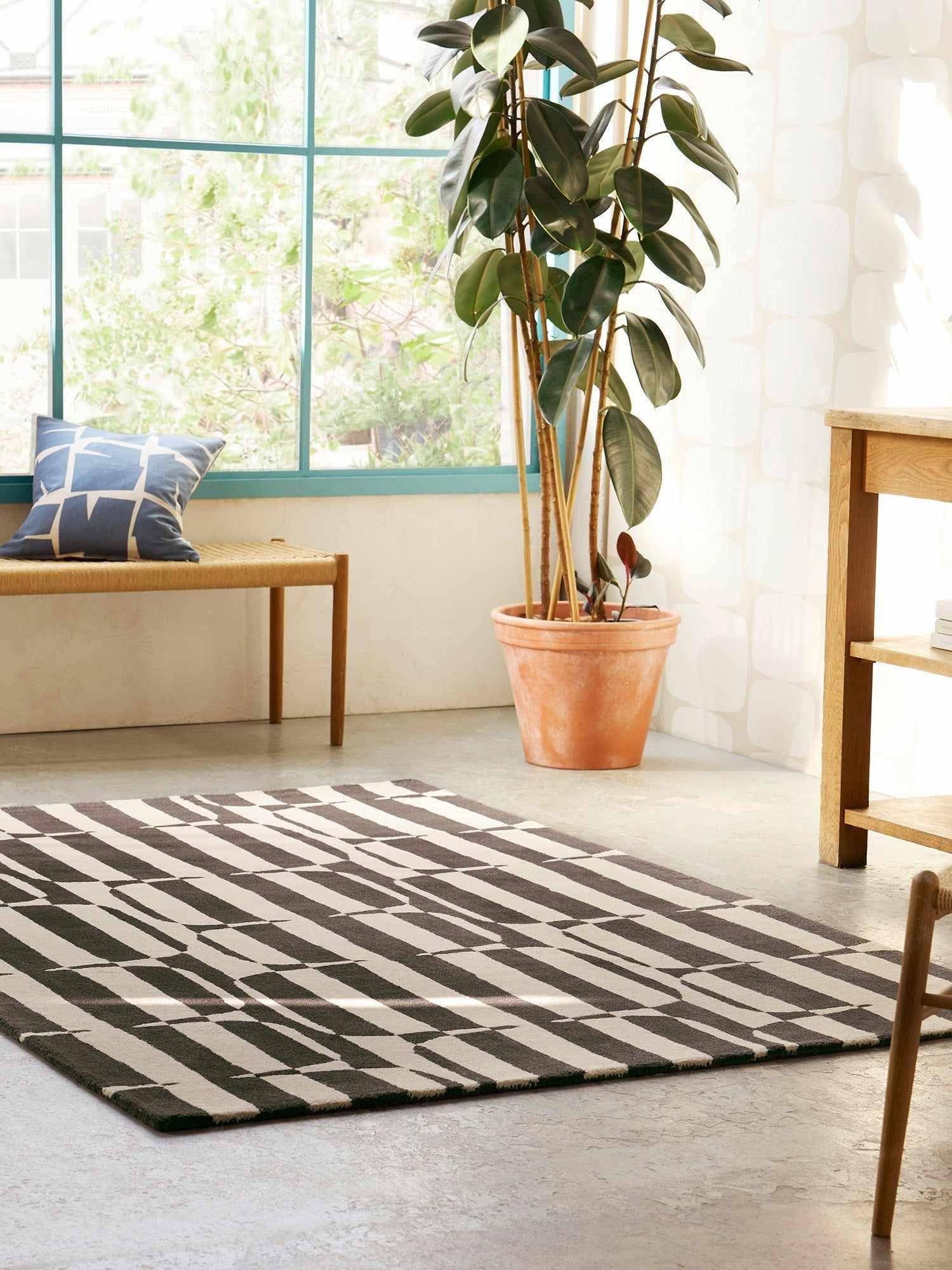 Scion Lohko Stripe Charcoal 123105