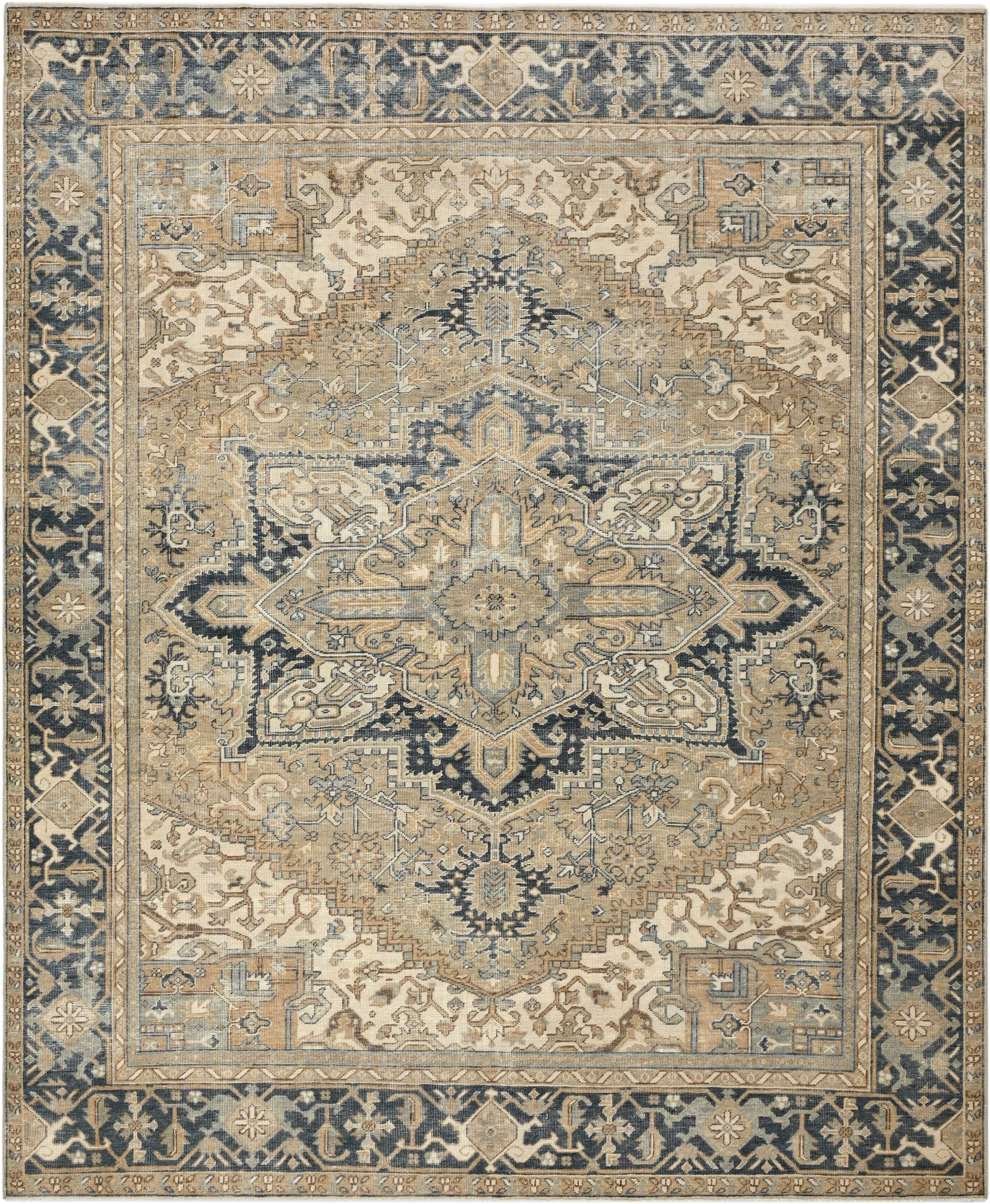 Vintage Mocha Medallion