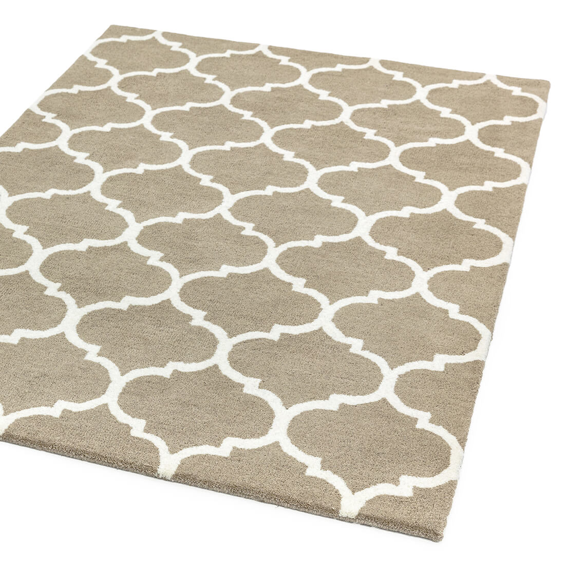 Albany Geometric Ogee Camel Rug