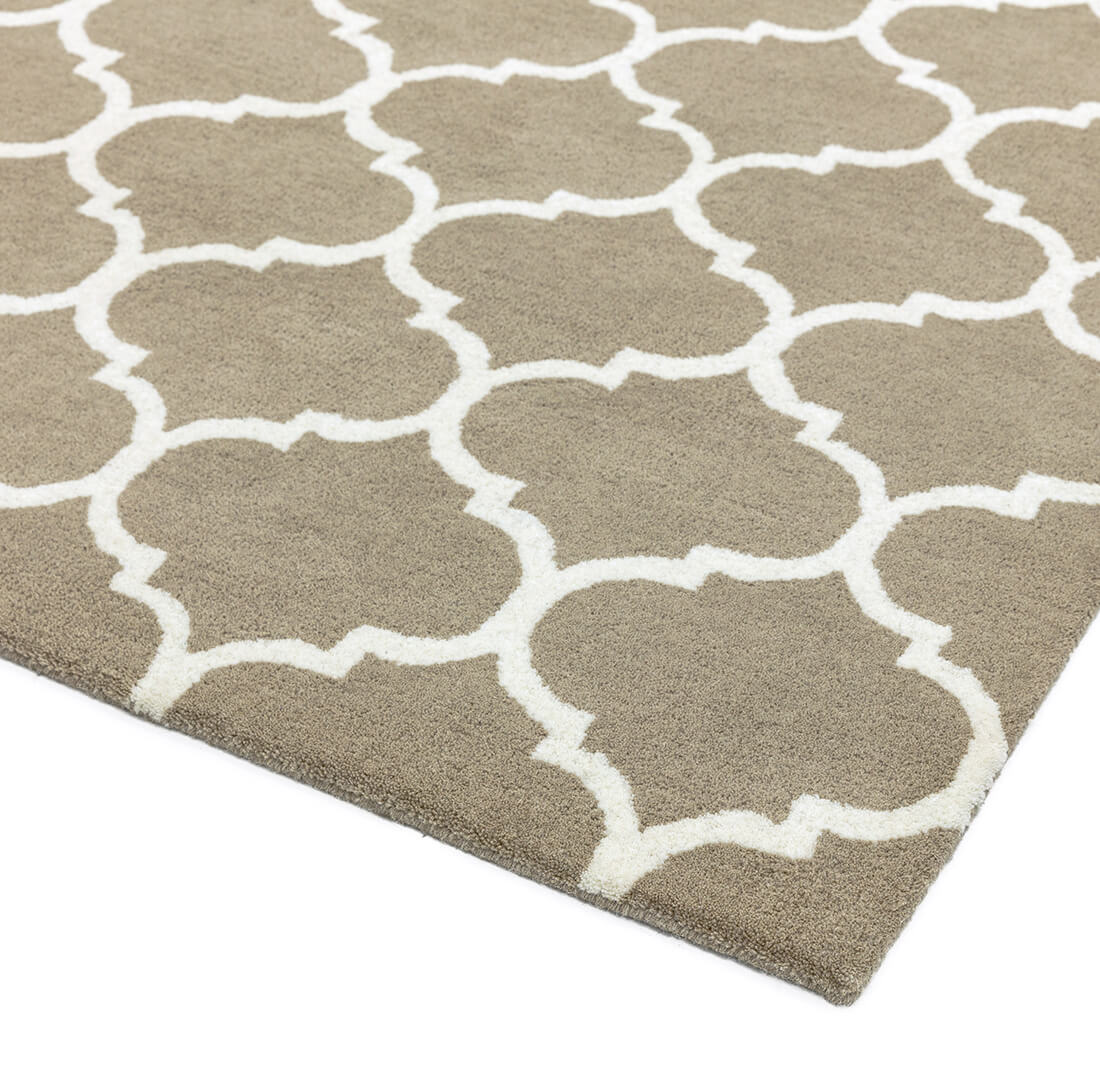 Albany Geometric Ogee Camel Rug