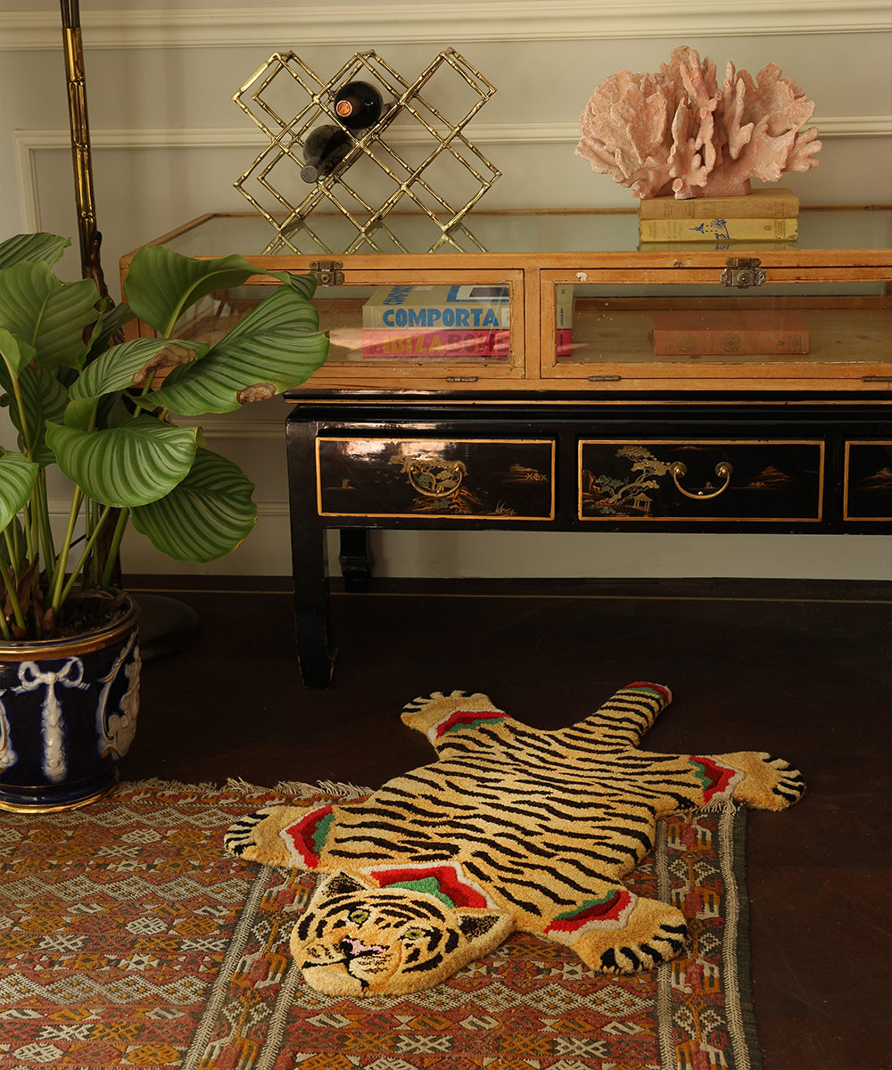 Babul Bombay Tiger Rug Small